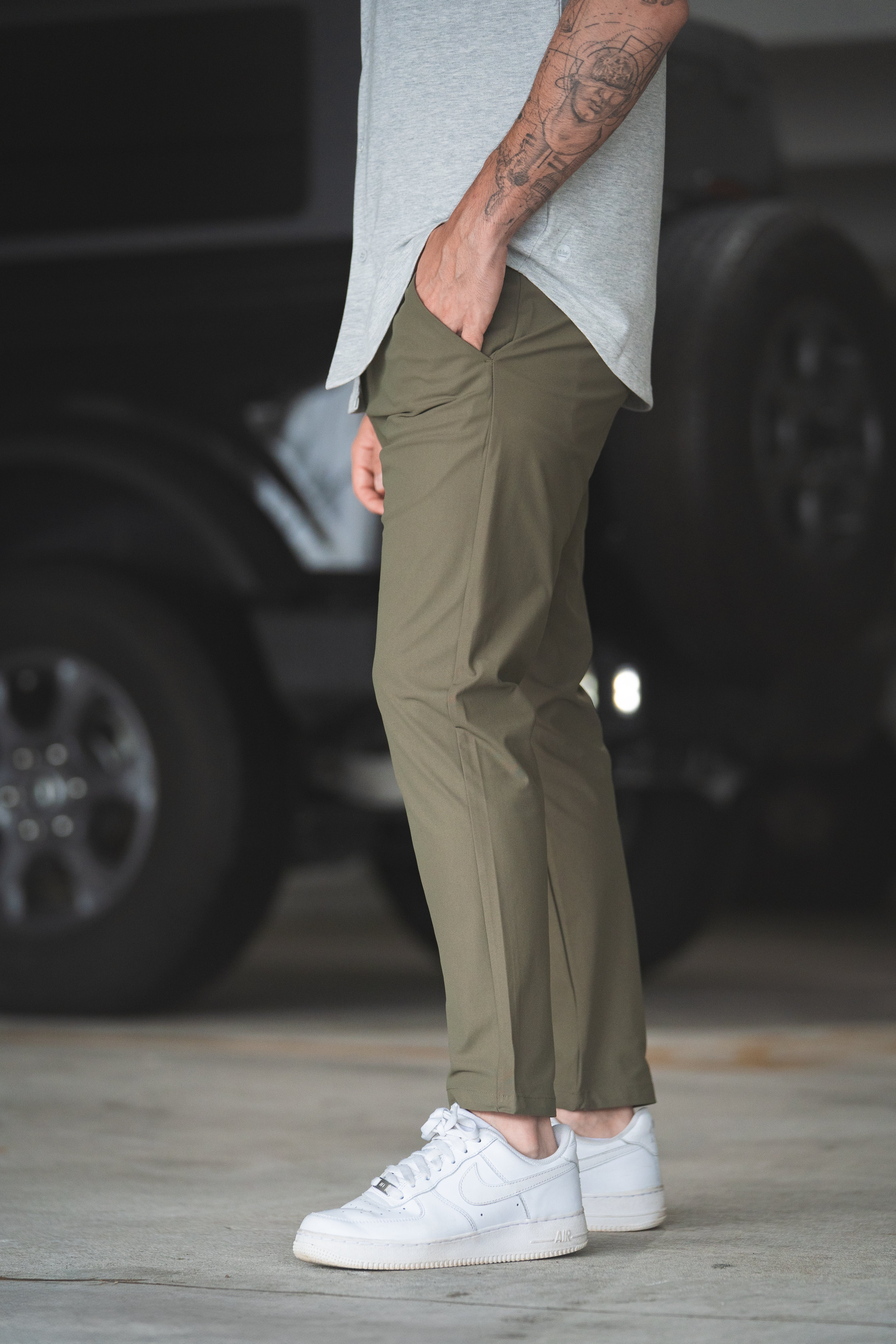 Pace Performance Pants Olive