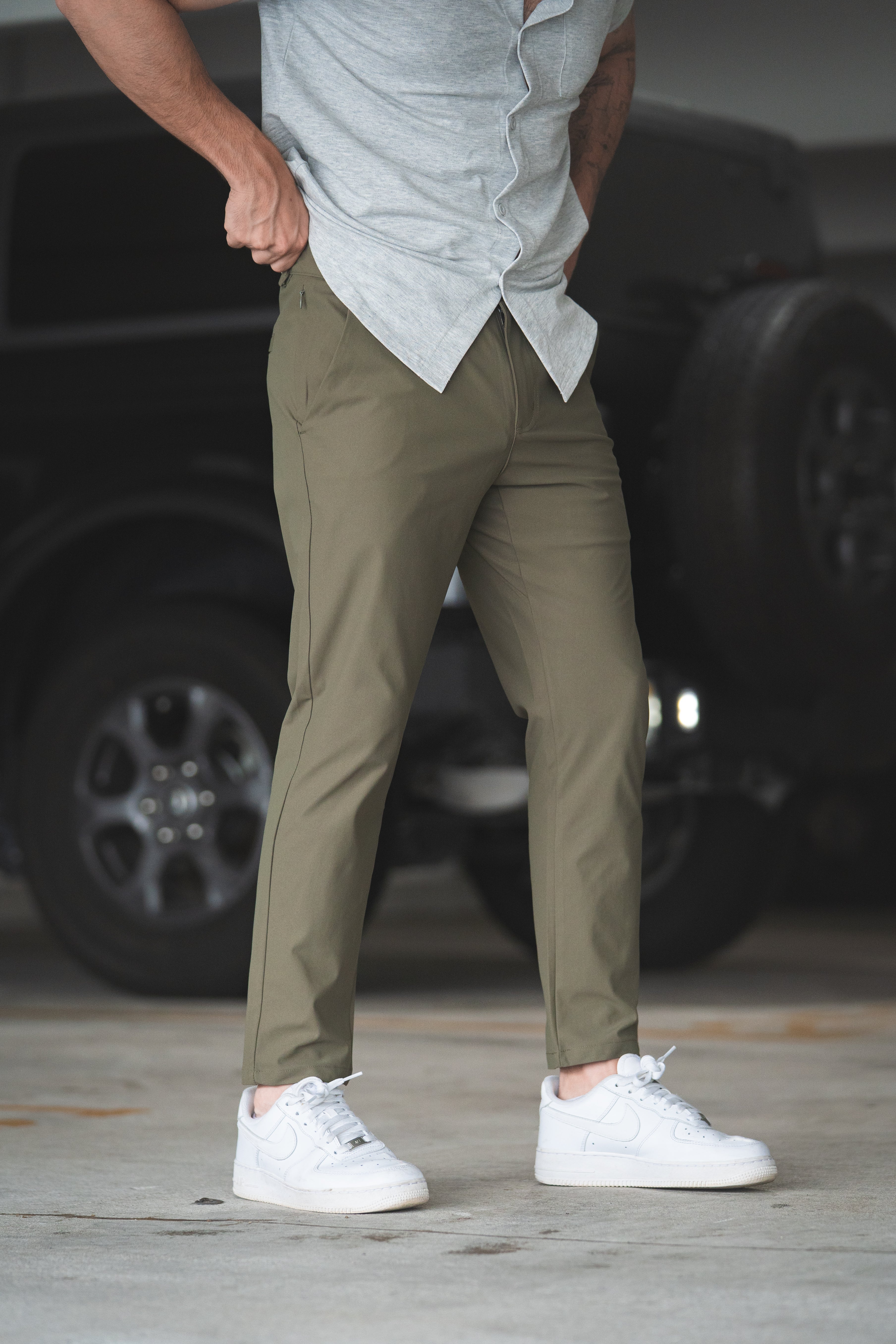 Pace Performance Pants Olive