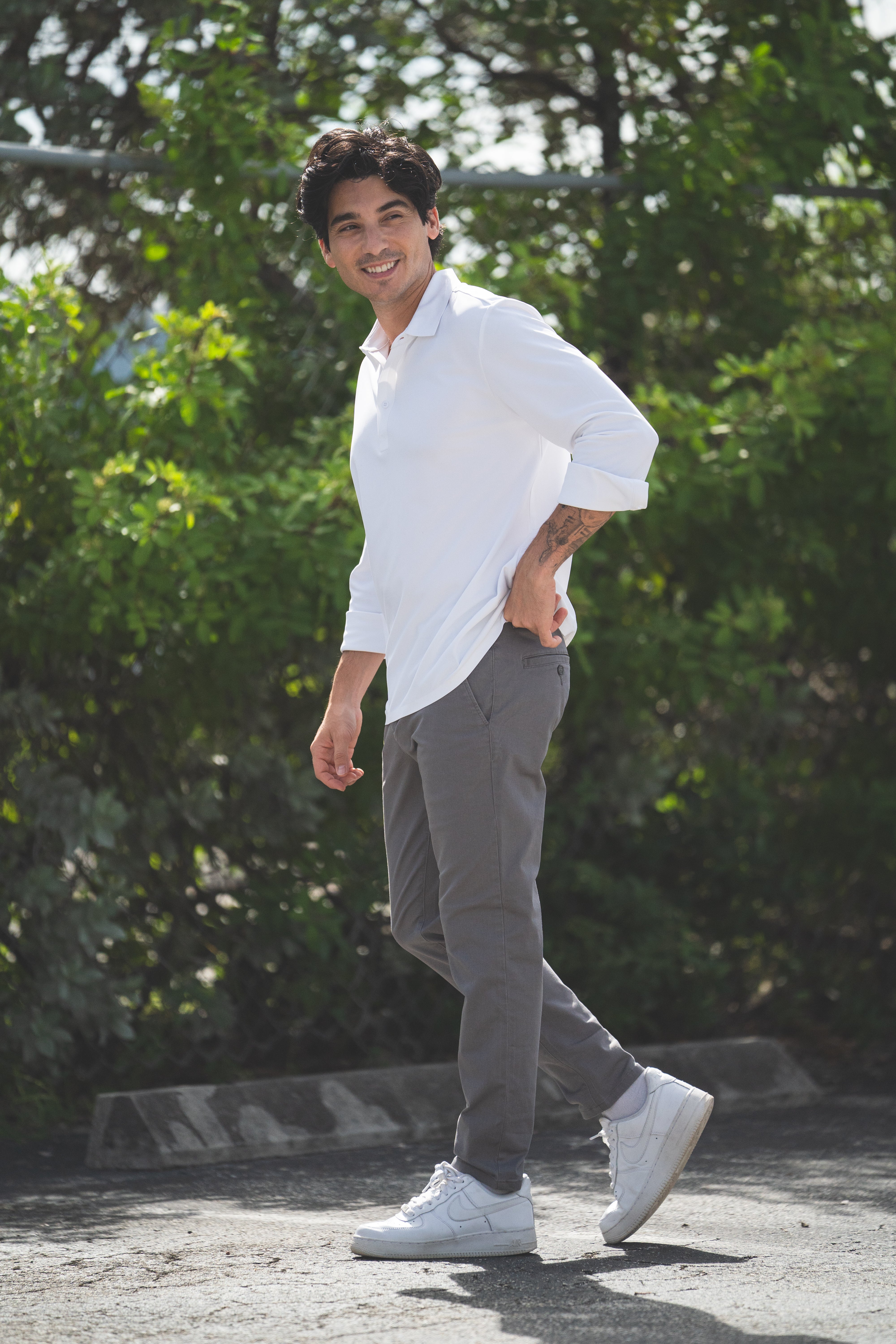 Extra Stretch Chino Gray