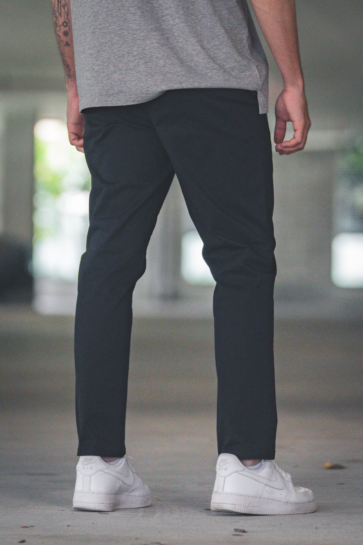 Straight Fit Core Stretch Chino Black