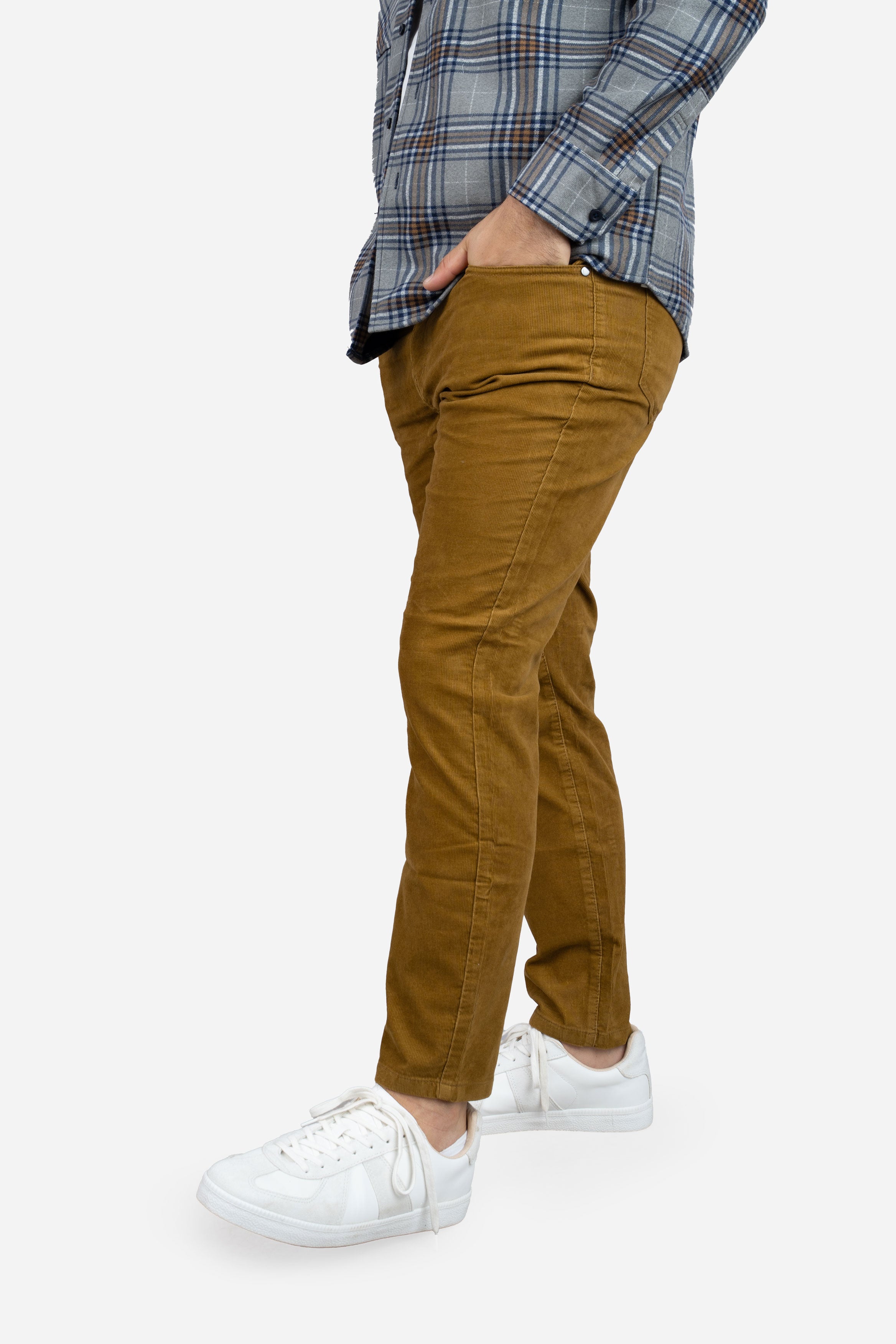 Stretch Cord 5 Pocket Pants Whiskey