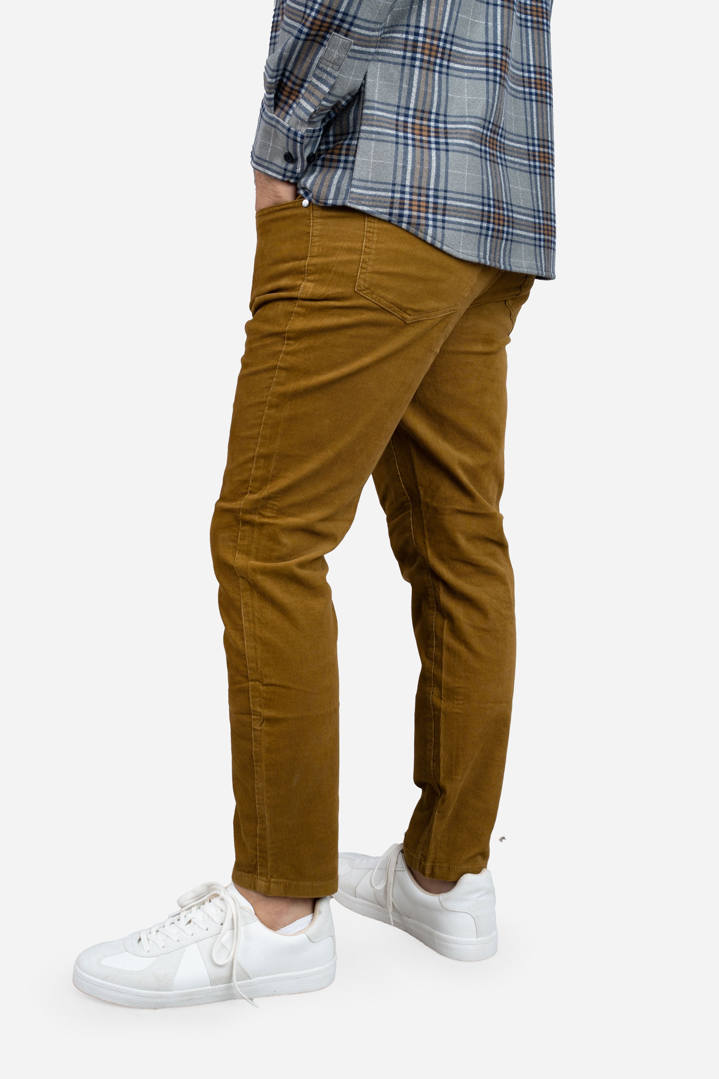 Stretch Cord 5 Pocket Pants Whiskey