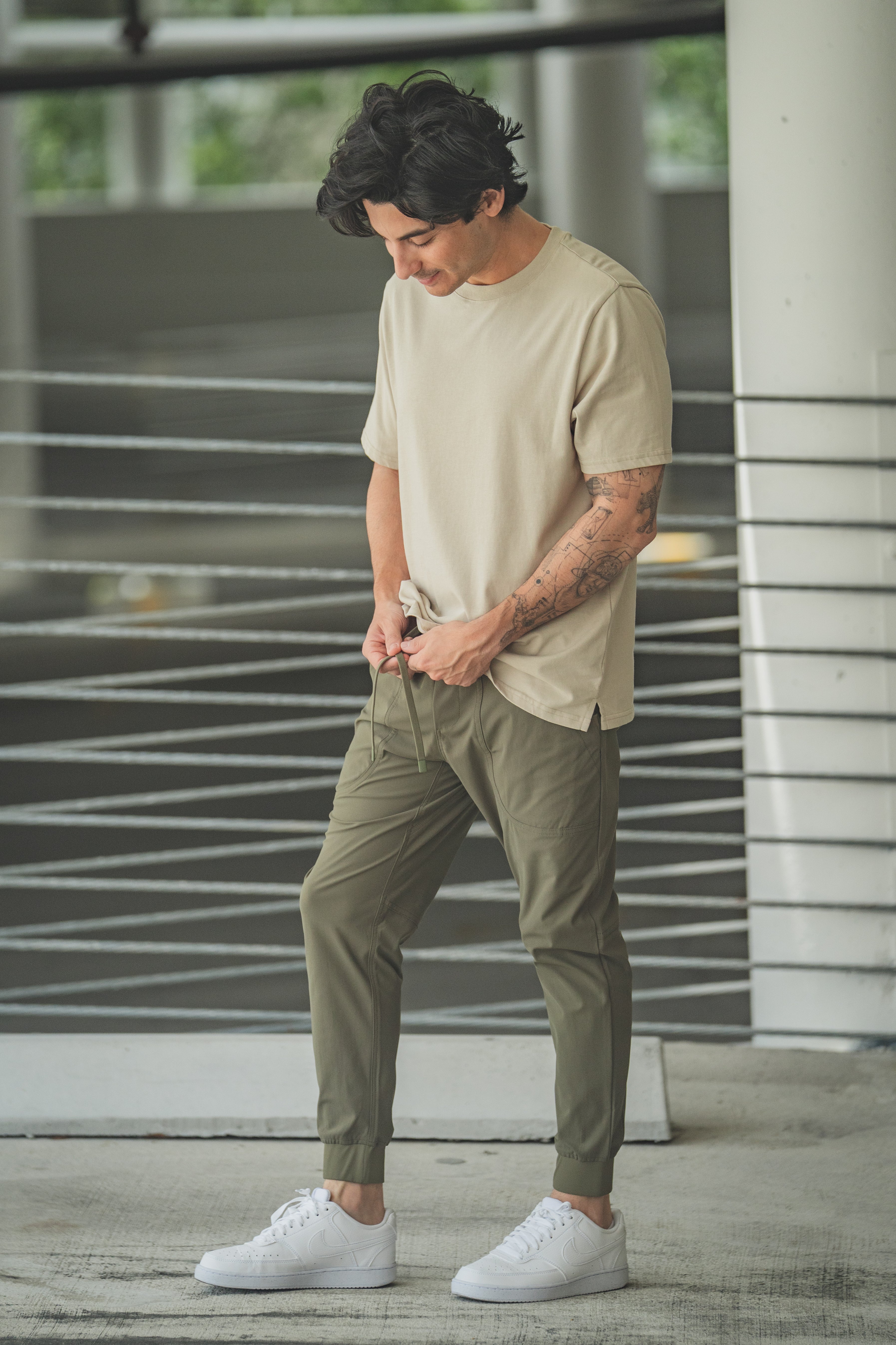 Pace Performance Jogger Olive