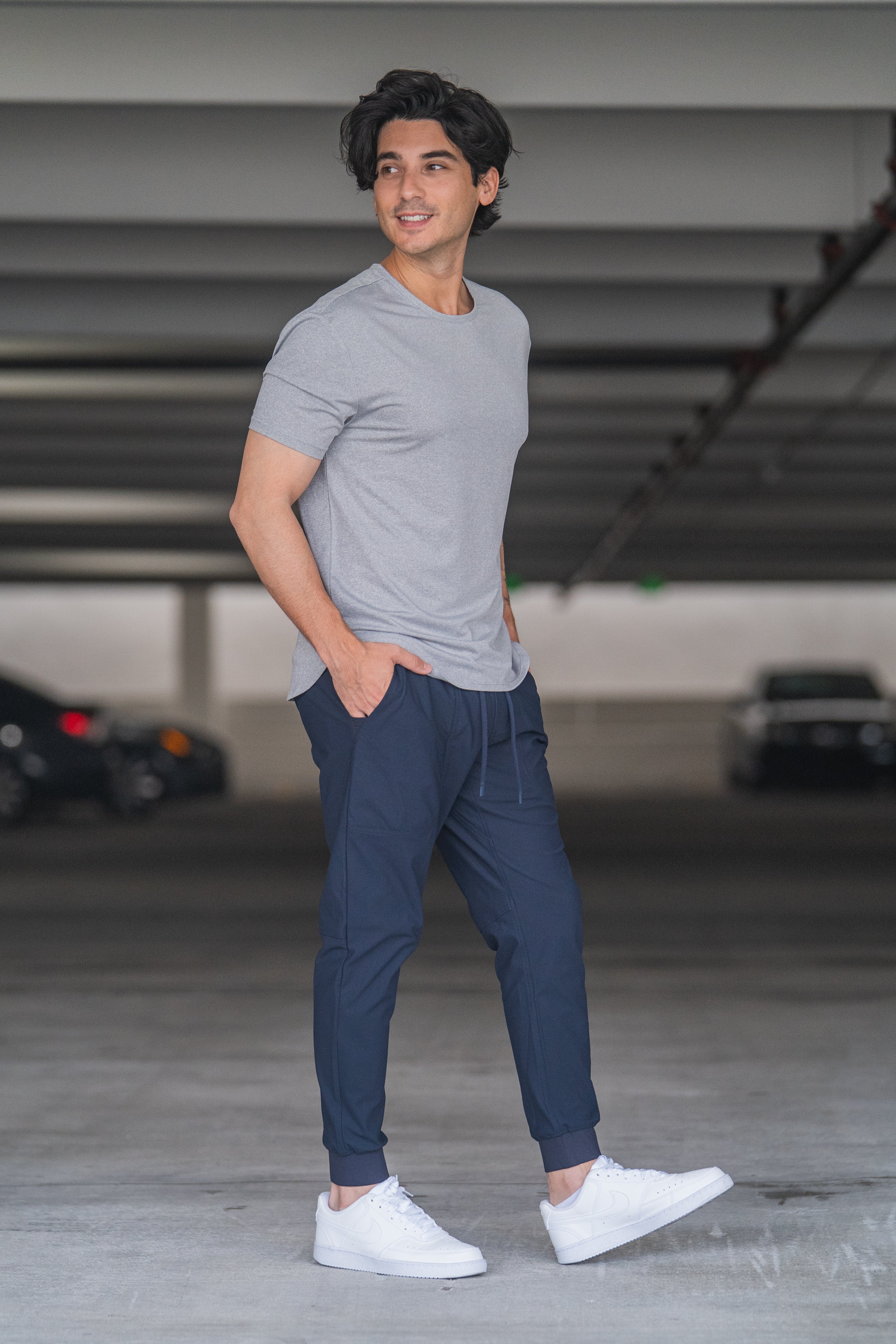 Pace Performance Jogger Navy