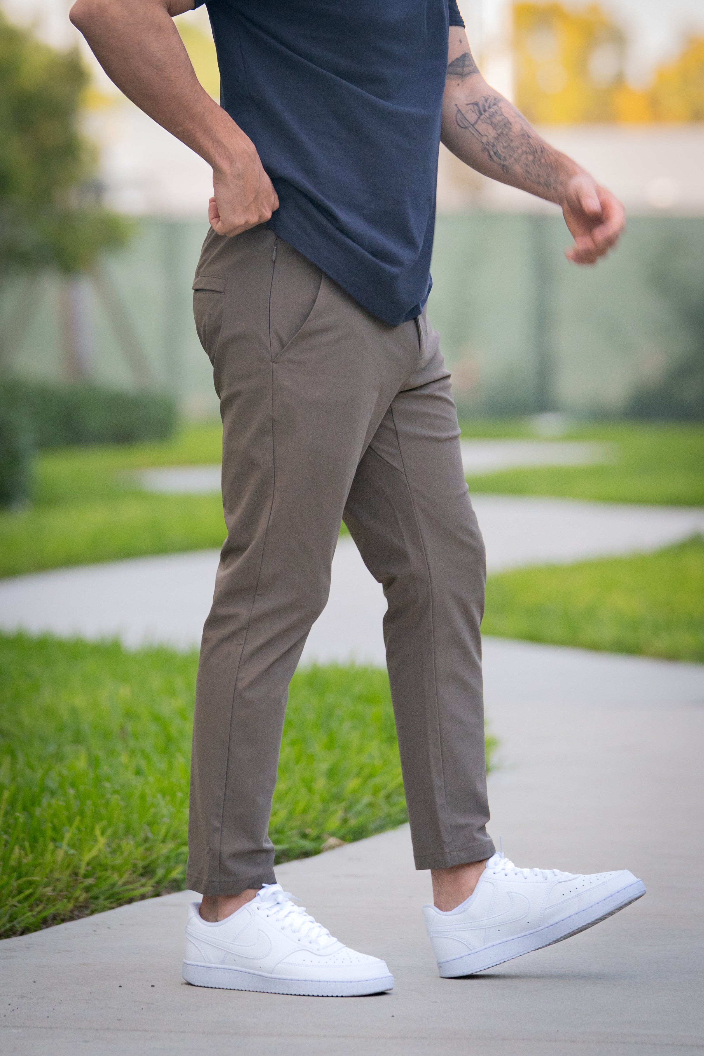 Pace Performance Pants Taupe