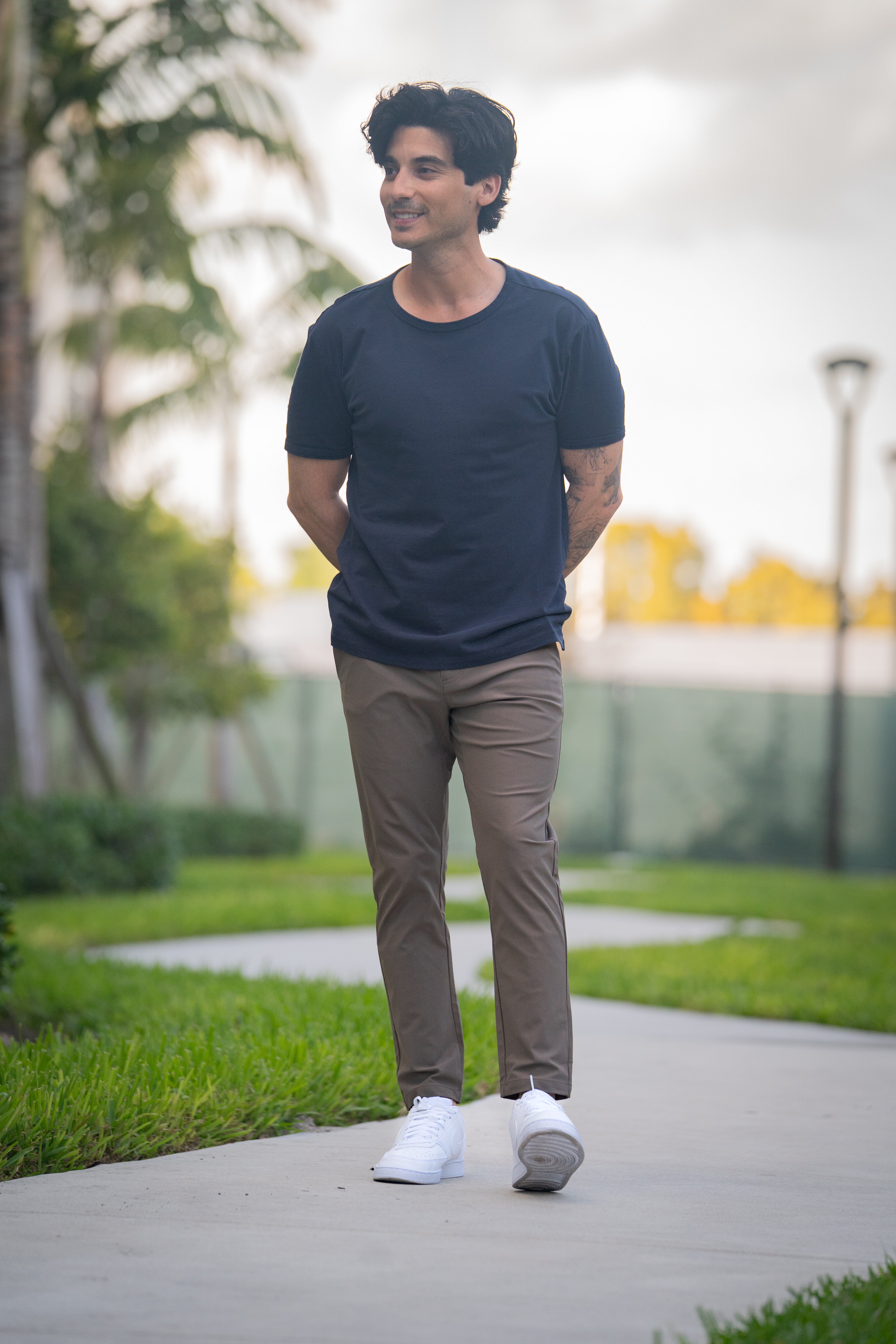 Pace Performance Pants Taupe