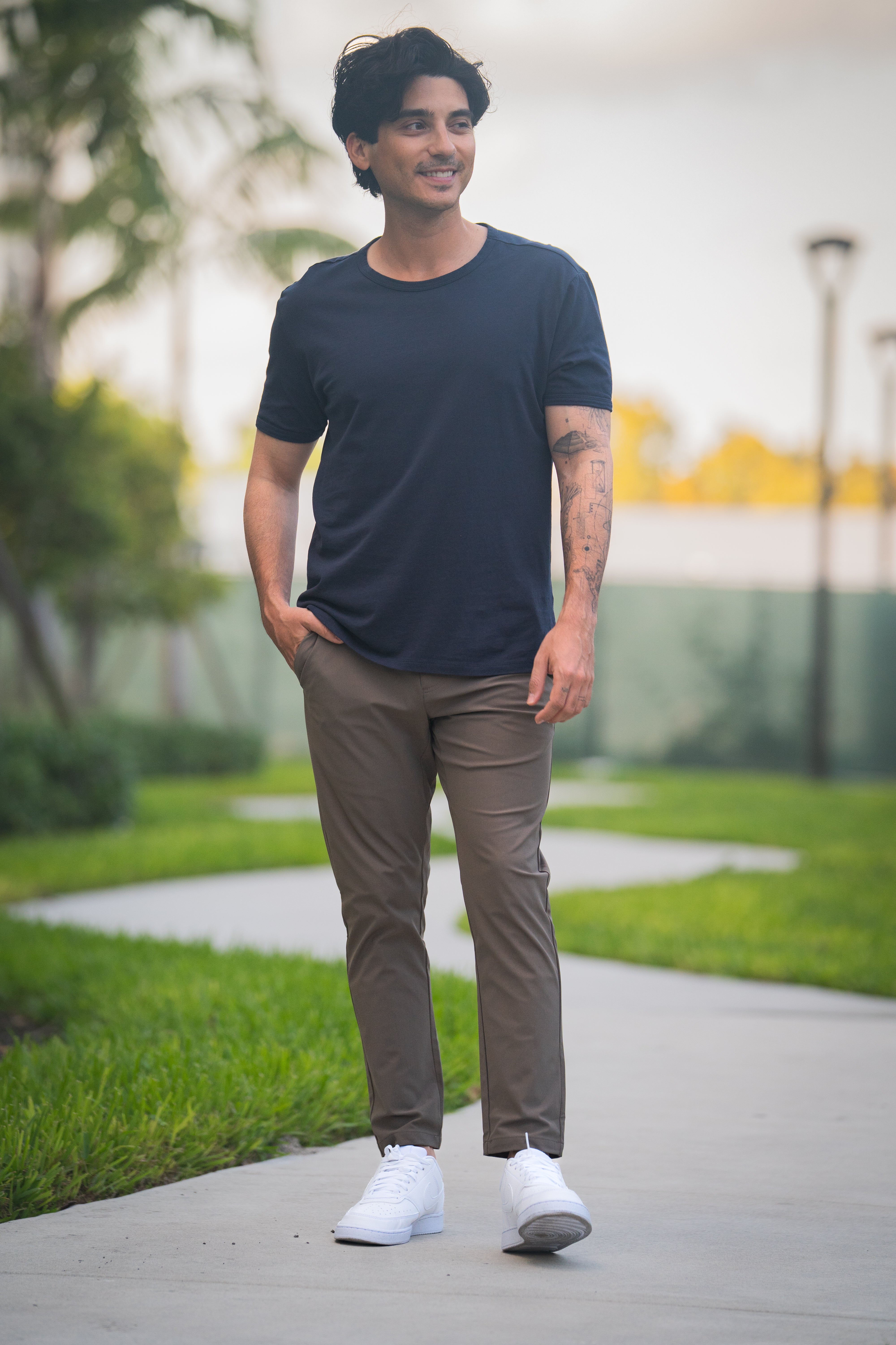 Pace Performance Pants Taupe