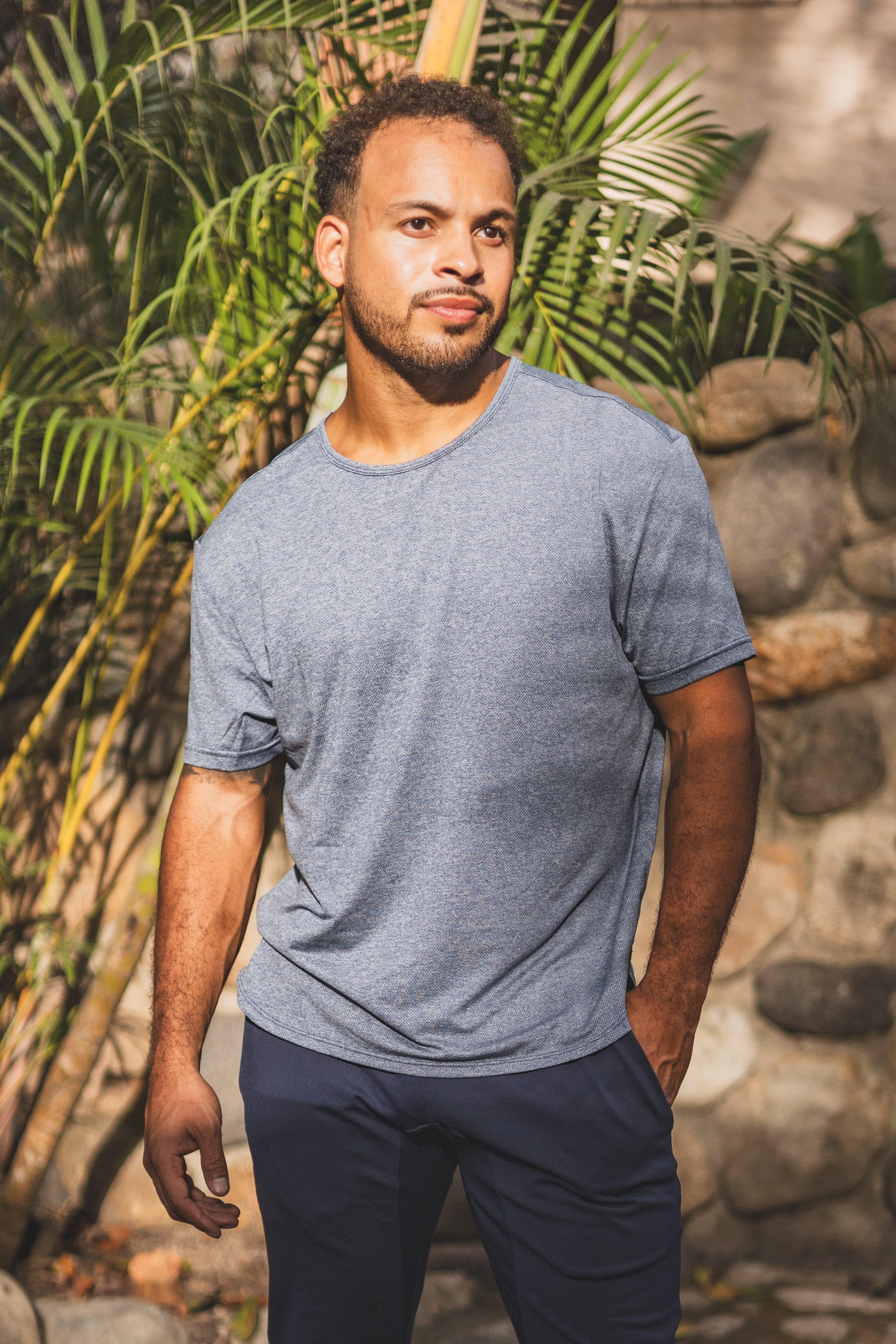 Running T-Shirt Navy