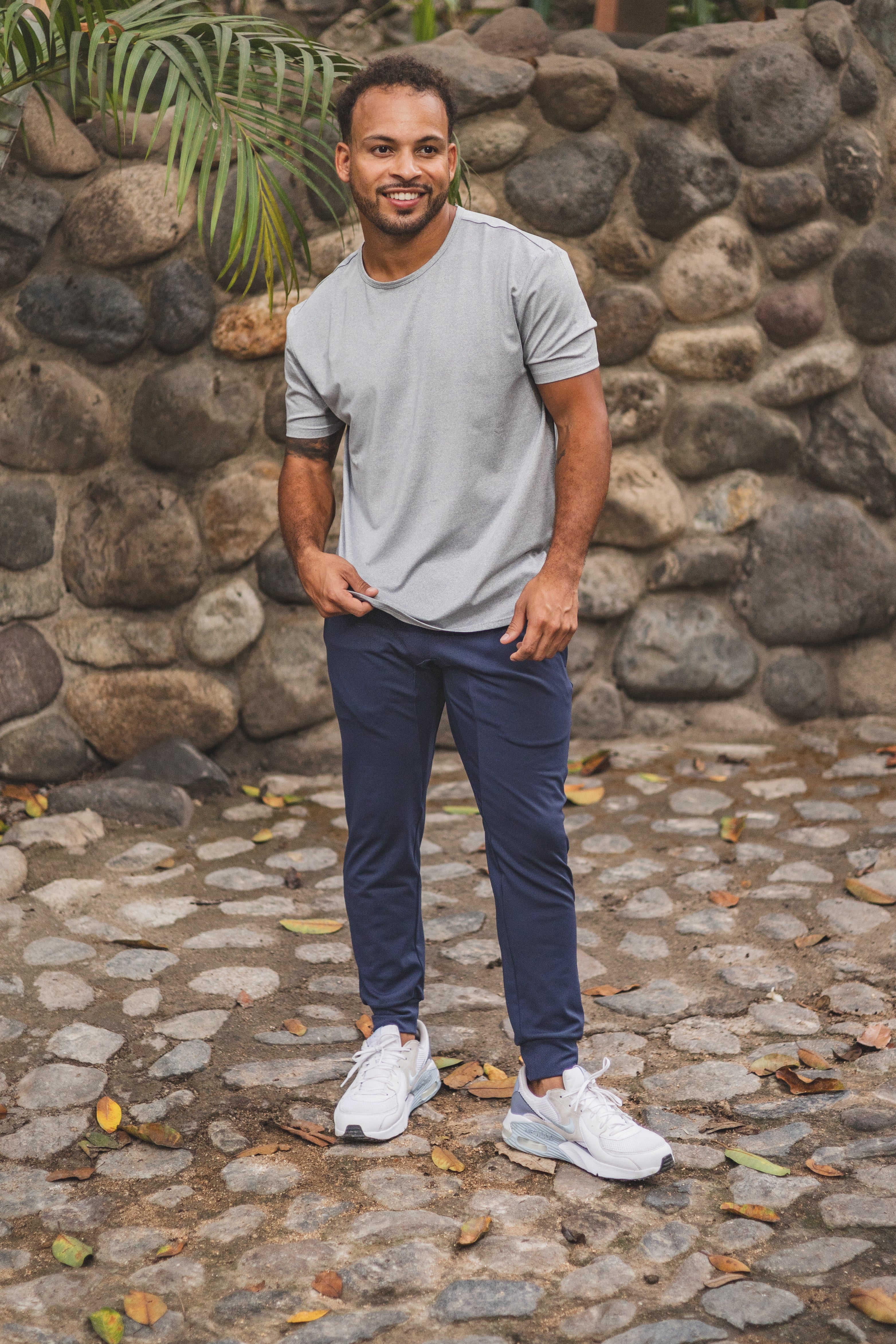 Running T-Shirt Light Gray