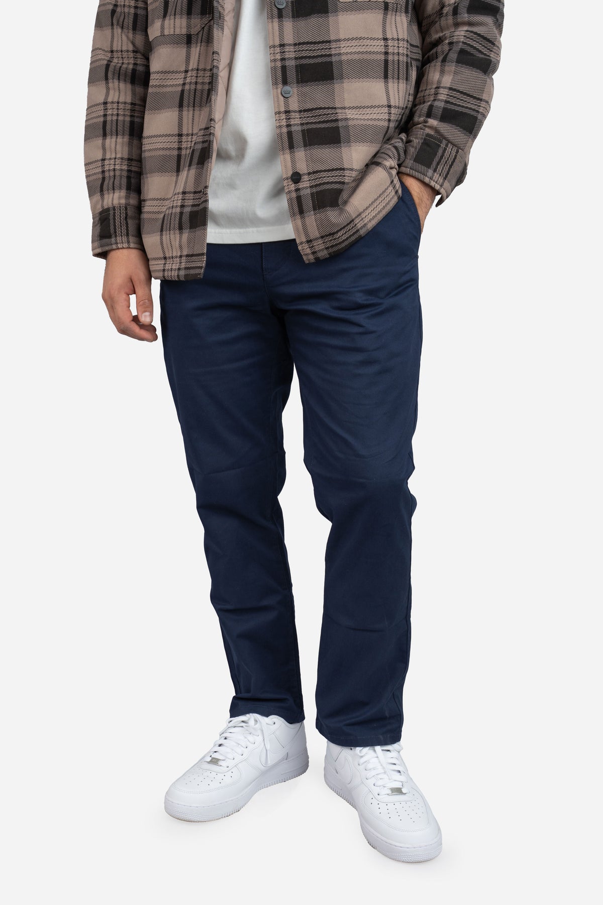 Straight Fit Core Stretch Chino Navy