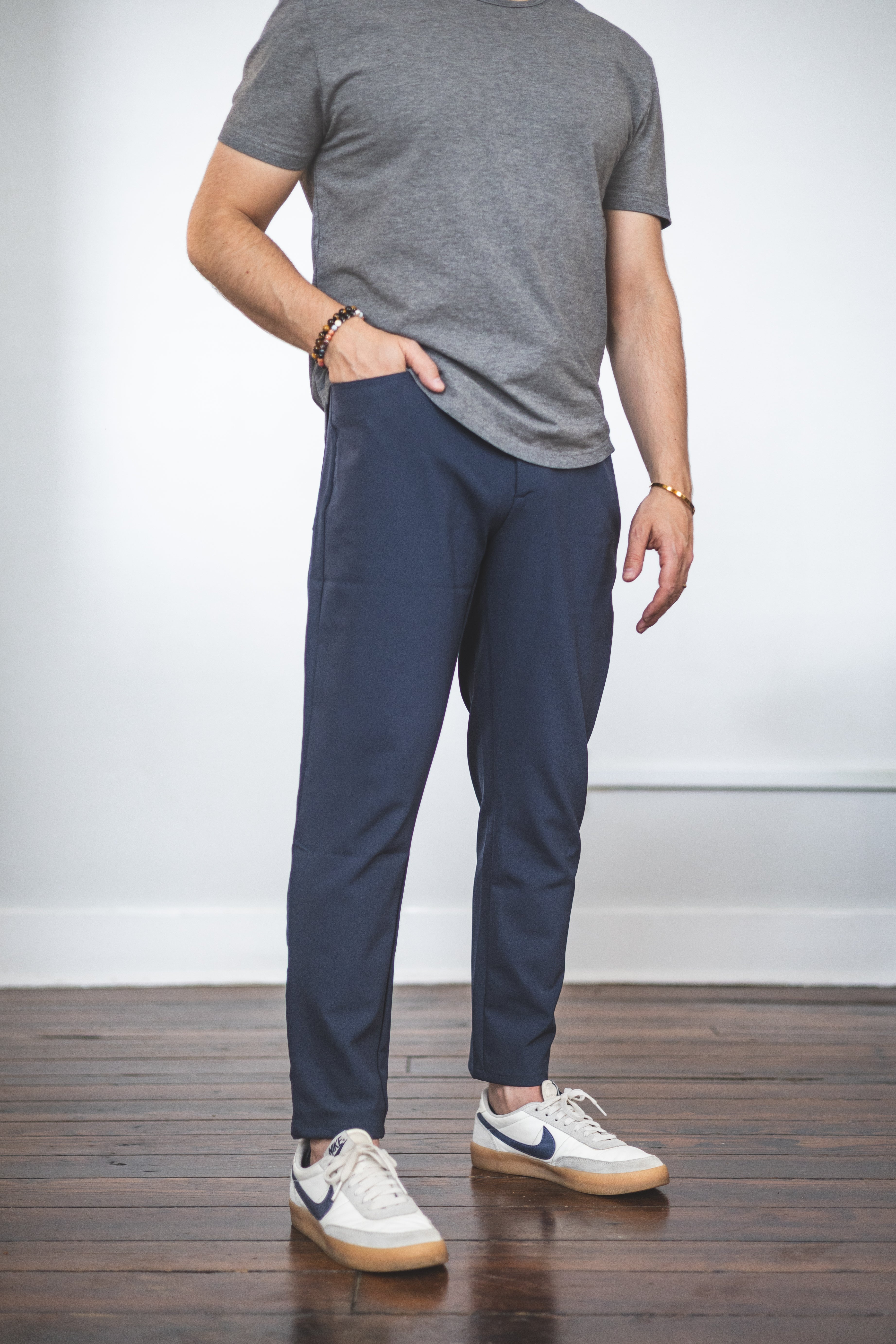 Super Stretch Performance Pants 5 Pocket Navy