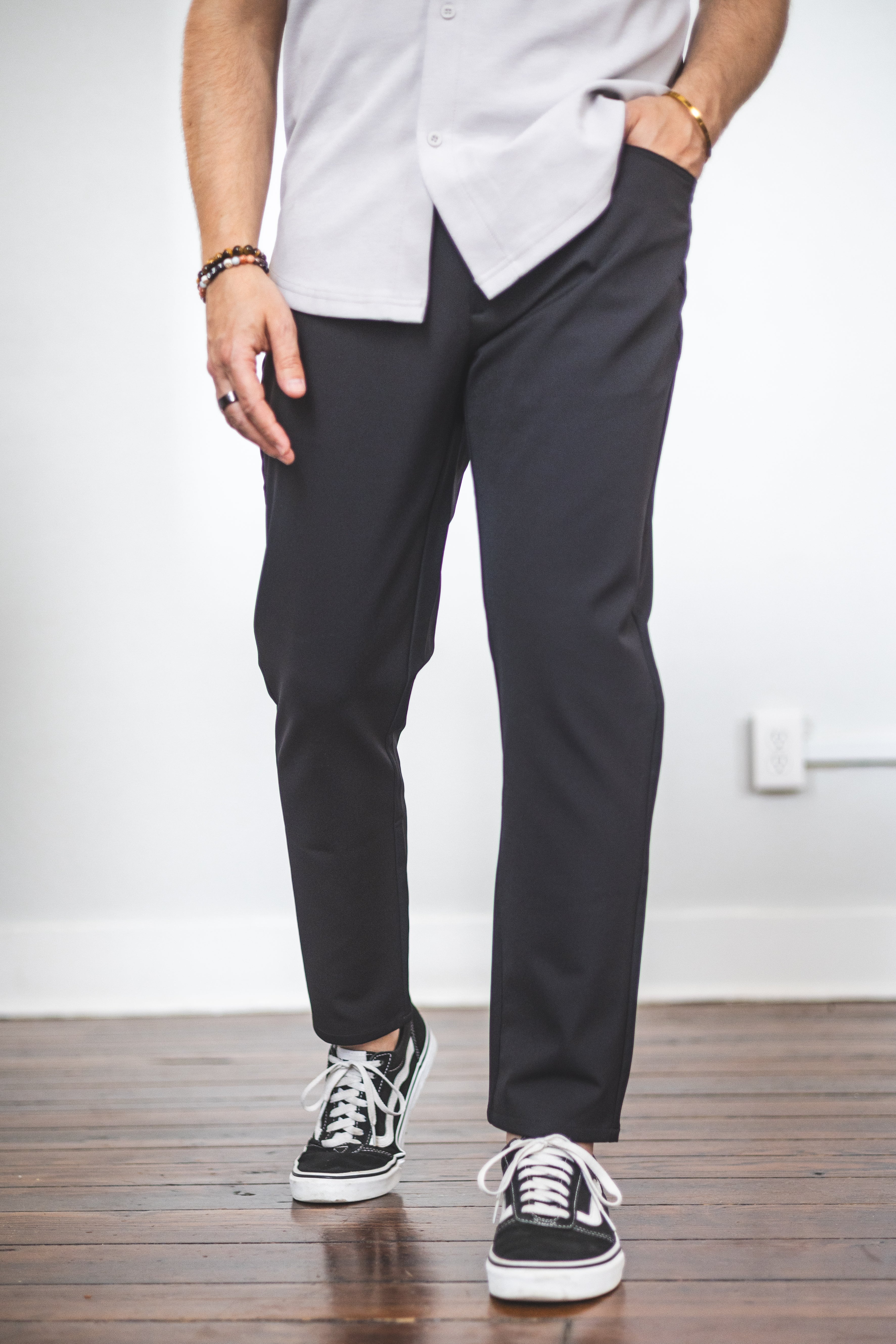 Super Stretch Performance Pants 5 Pocket Black