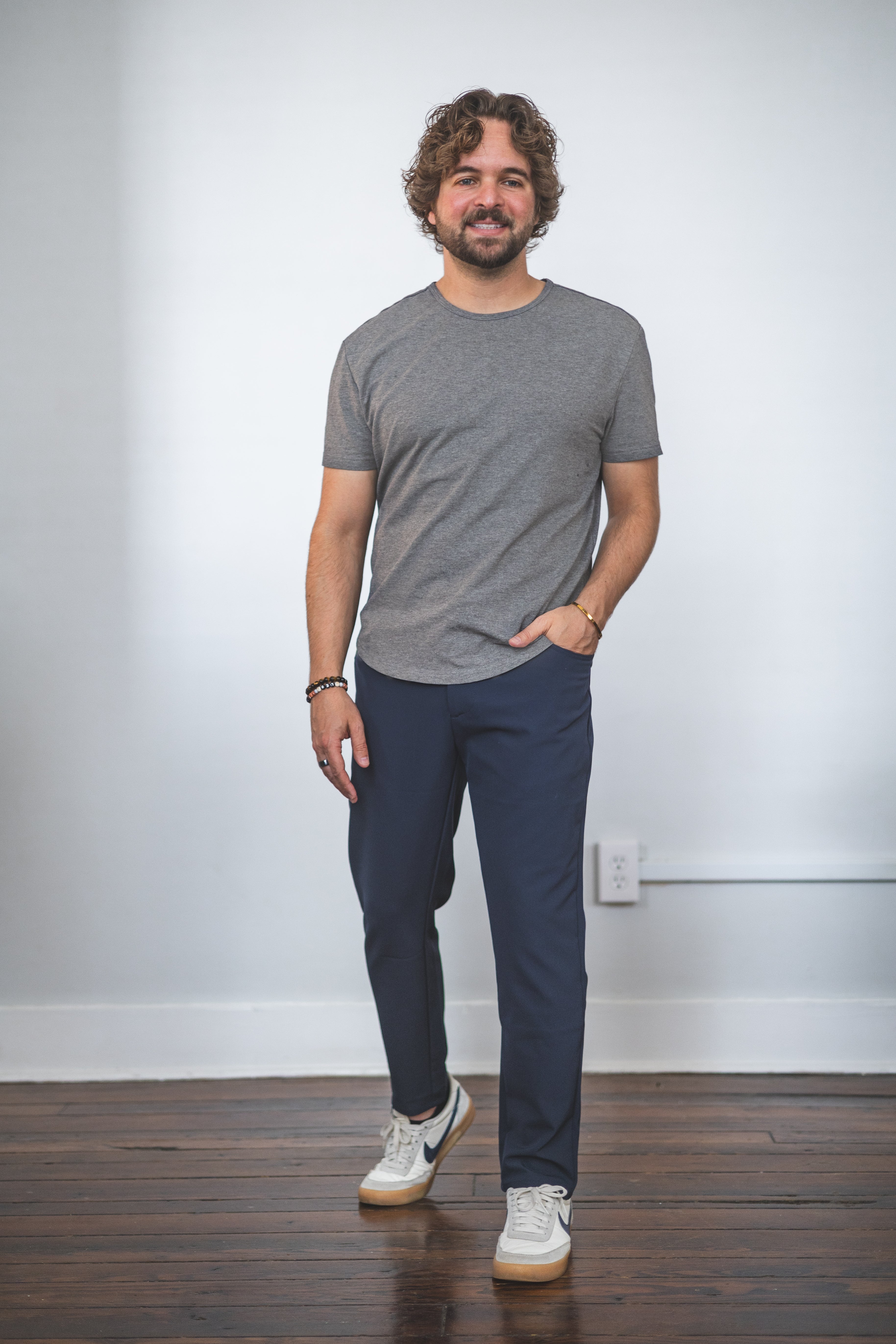 Super Stretch Performance Pants 5 Pocket Navy