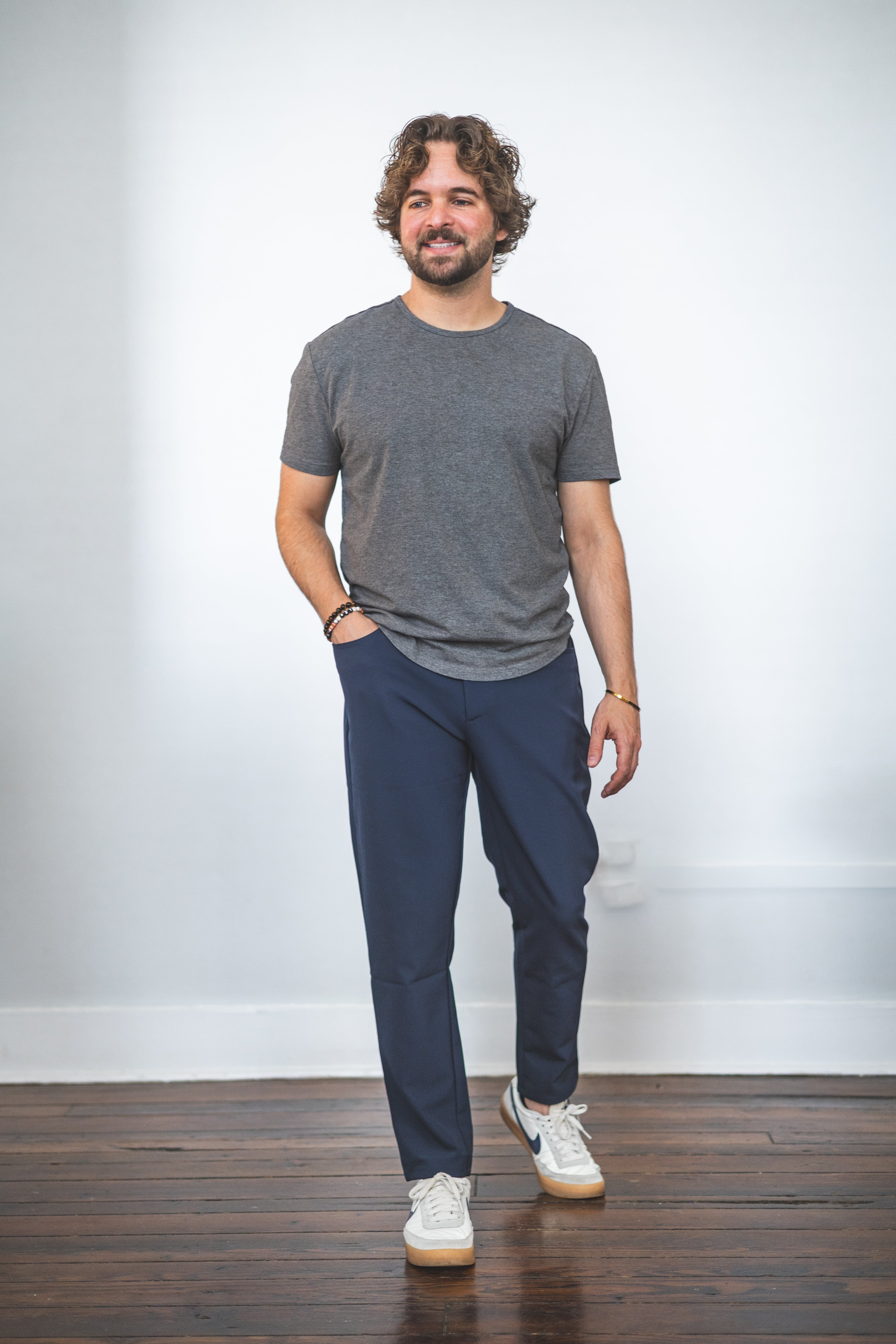 Super Stretch Performance Pants 5 Pocket Navy