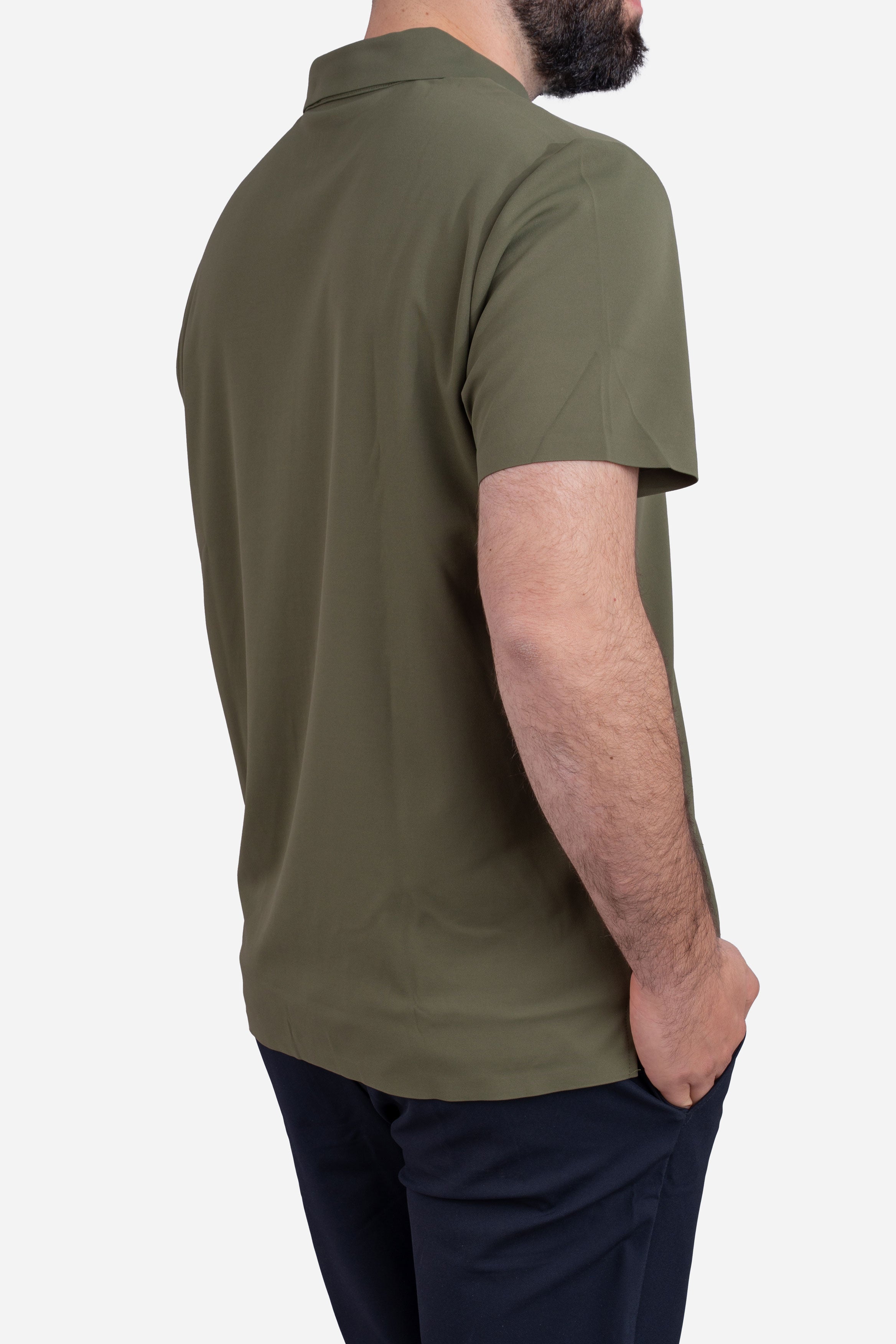 Tech Polo Olive