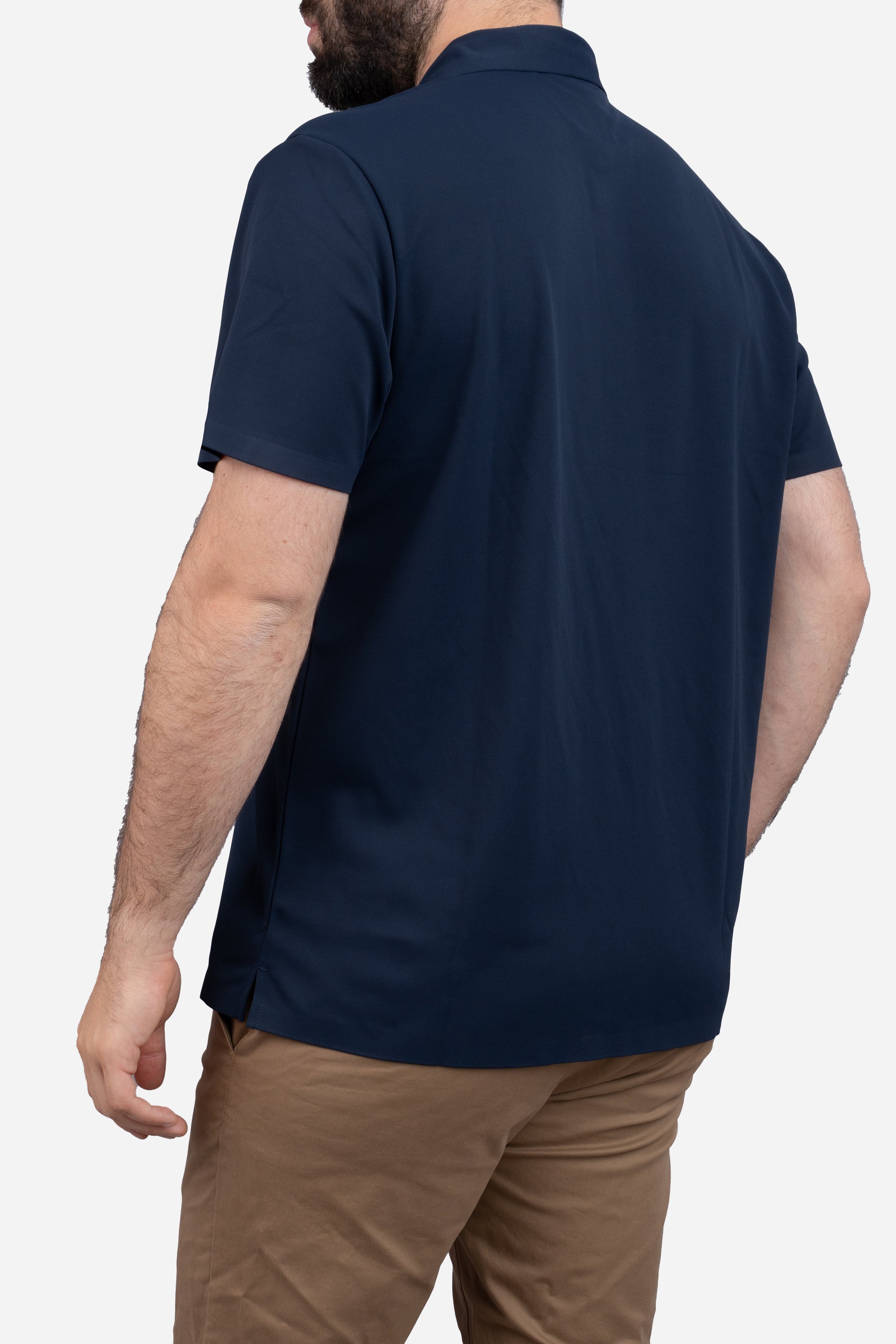 Tech Polo Navy