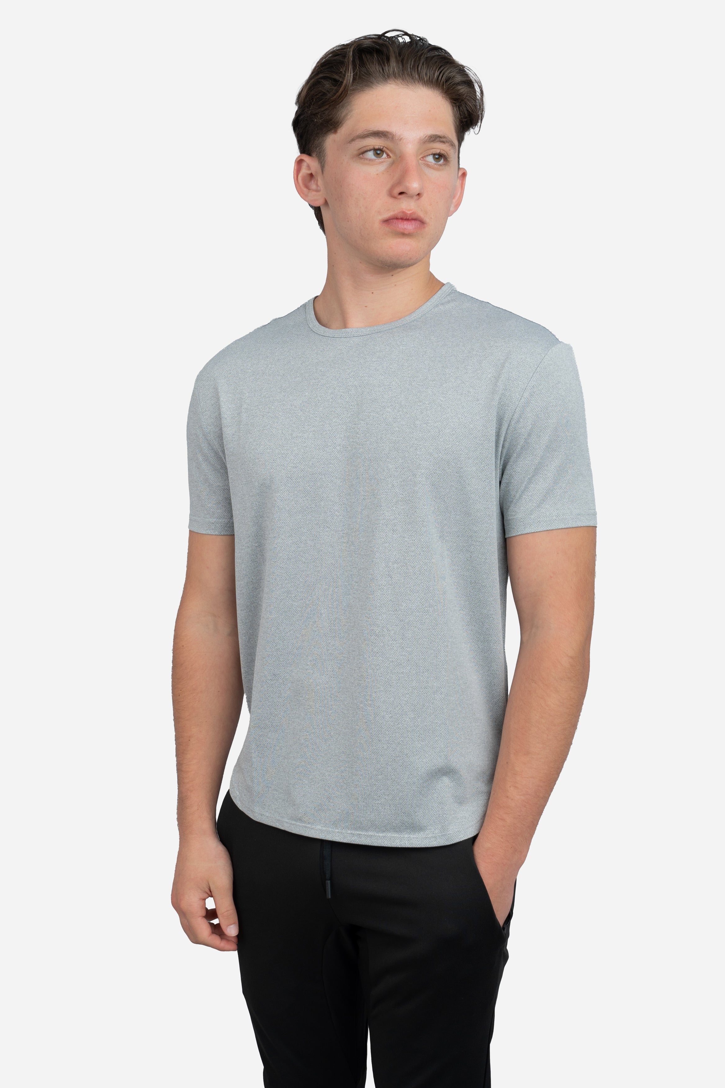 Running T-Shirt Light Gray