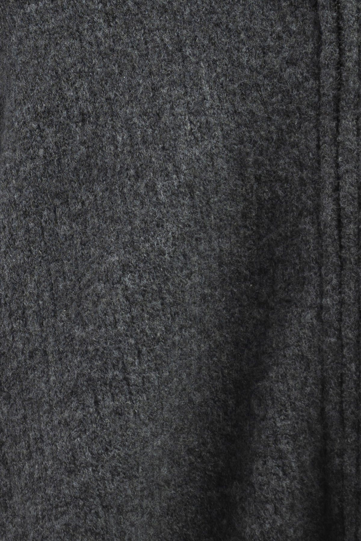 Wool Blend Sweater Hoodie Ash