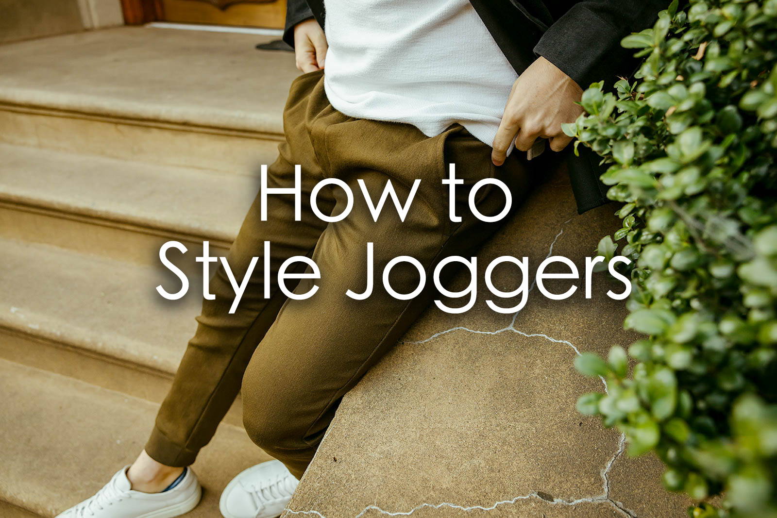 How to Style Joggers So They Don’t Look like At-Home Sweats