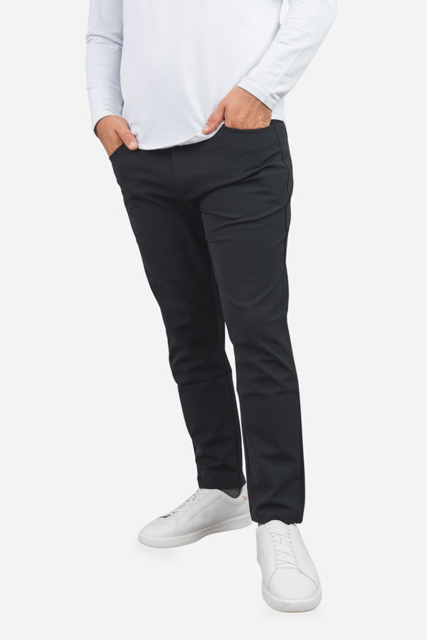 Super Stretch Performance Pants 5 Pocket Black