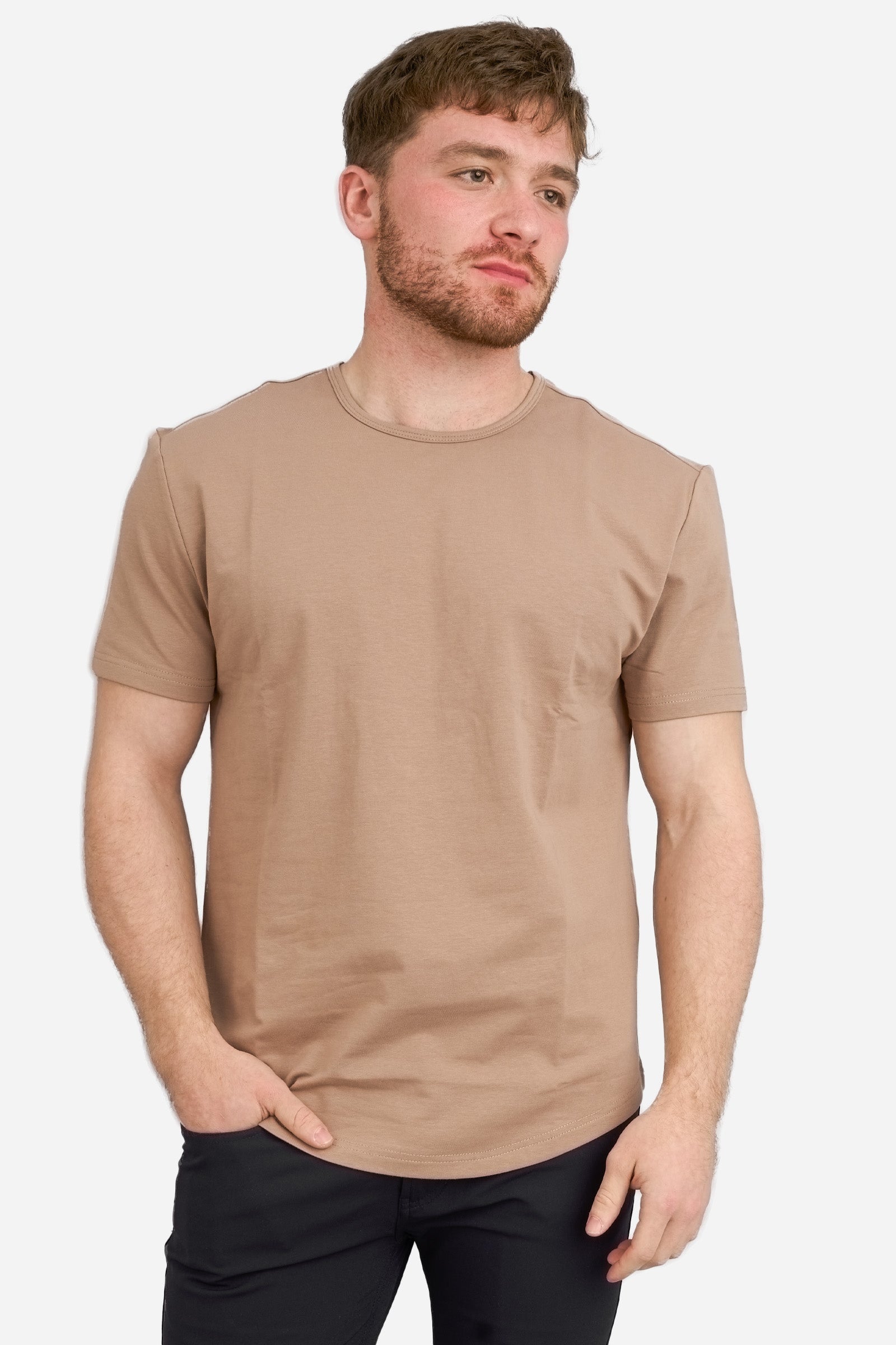 Athletic Blend T-Shirt Taupe