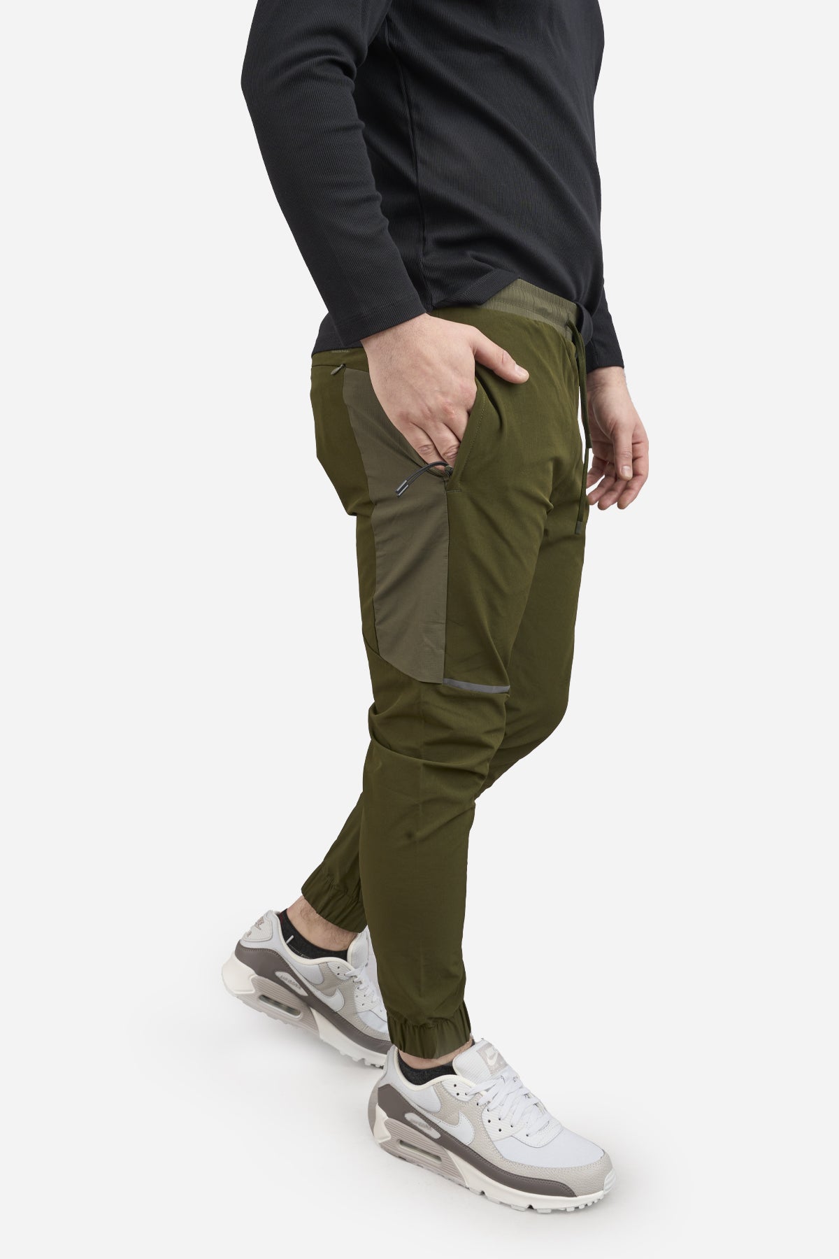 Athletic Jogger Army Green