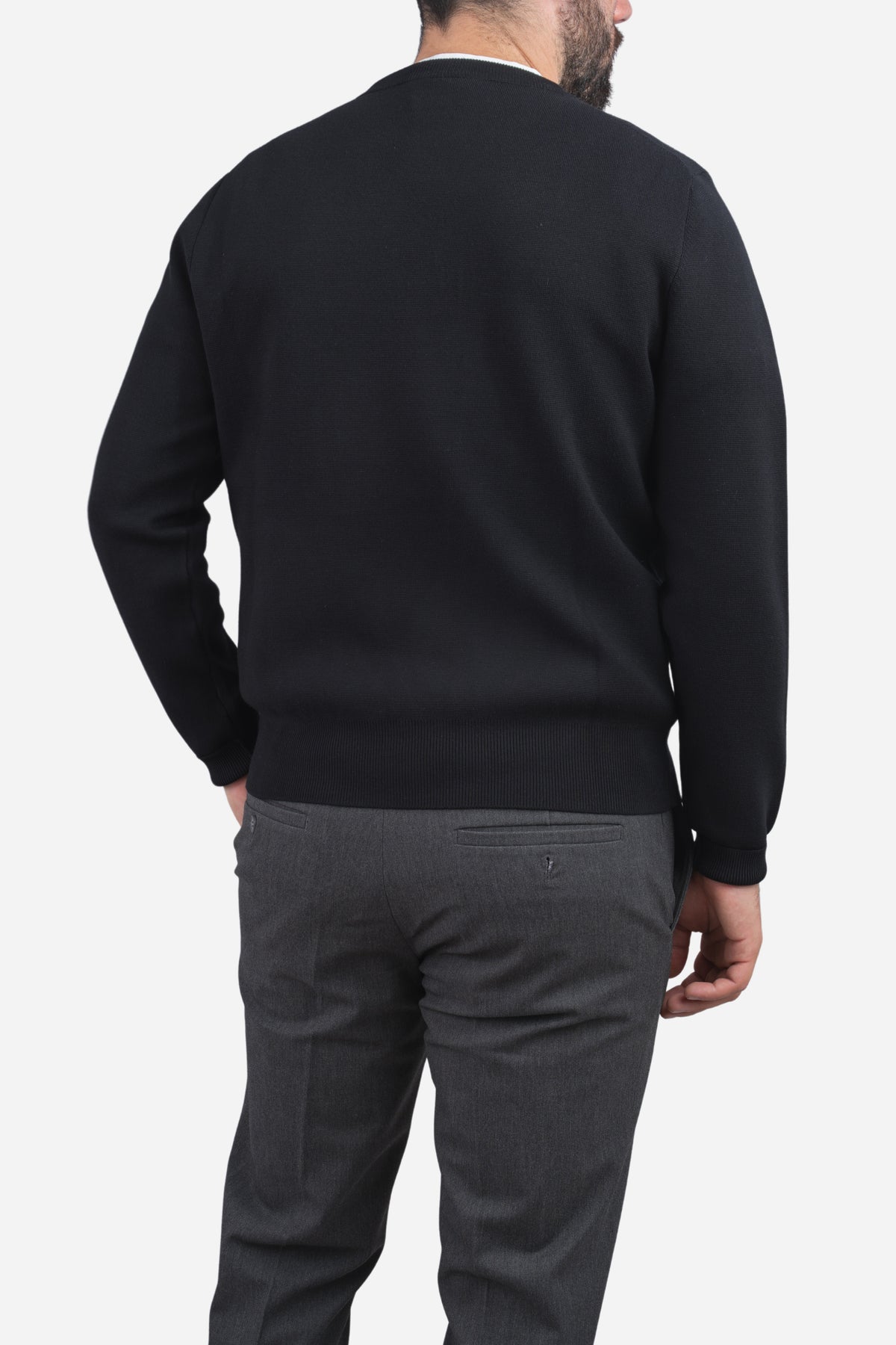 Hudson Crewneck Sweater Black