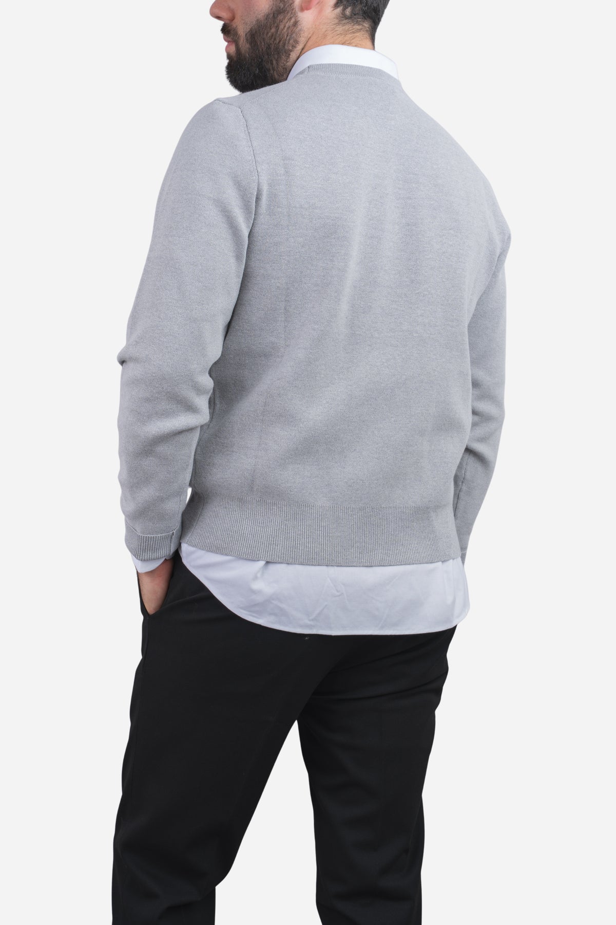 Hudson Crewneck Sweater Champion Gray