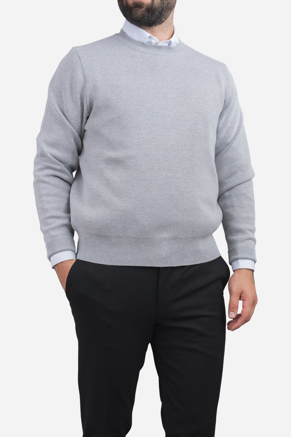 Hudson Crewneck Sweater Champion Gray