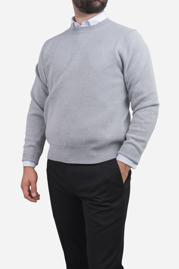 Hudson Crewneck Sweater Champion Gray