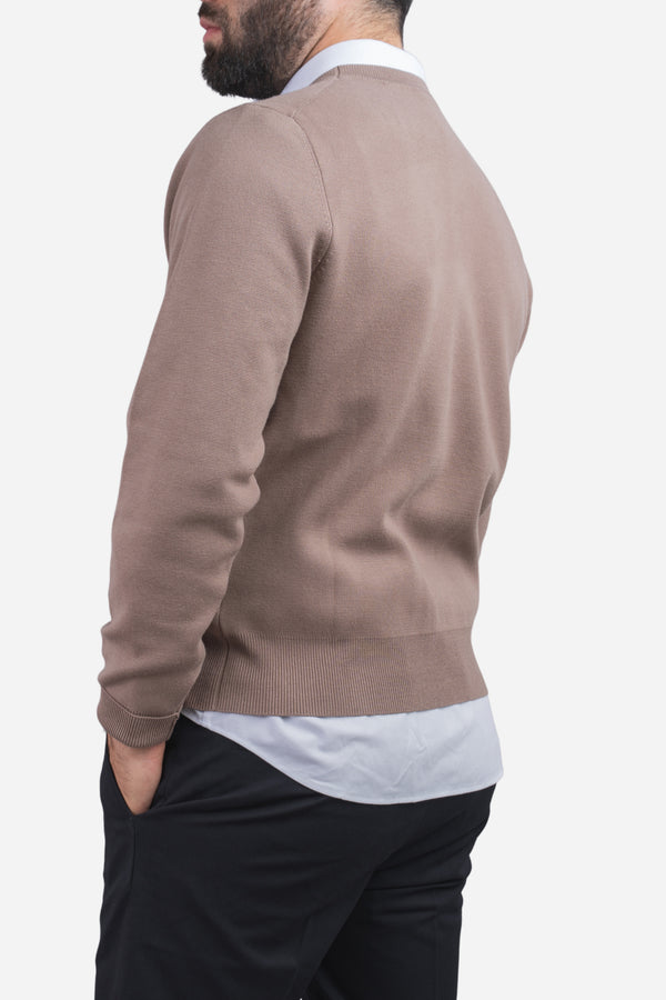 Hudson Crewneck Sweater Putty