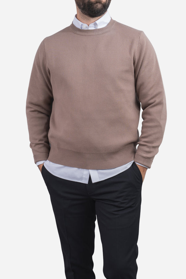 Hudson Crewneck Sweater Putty