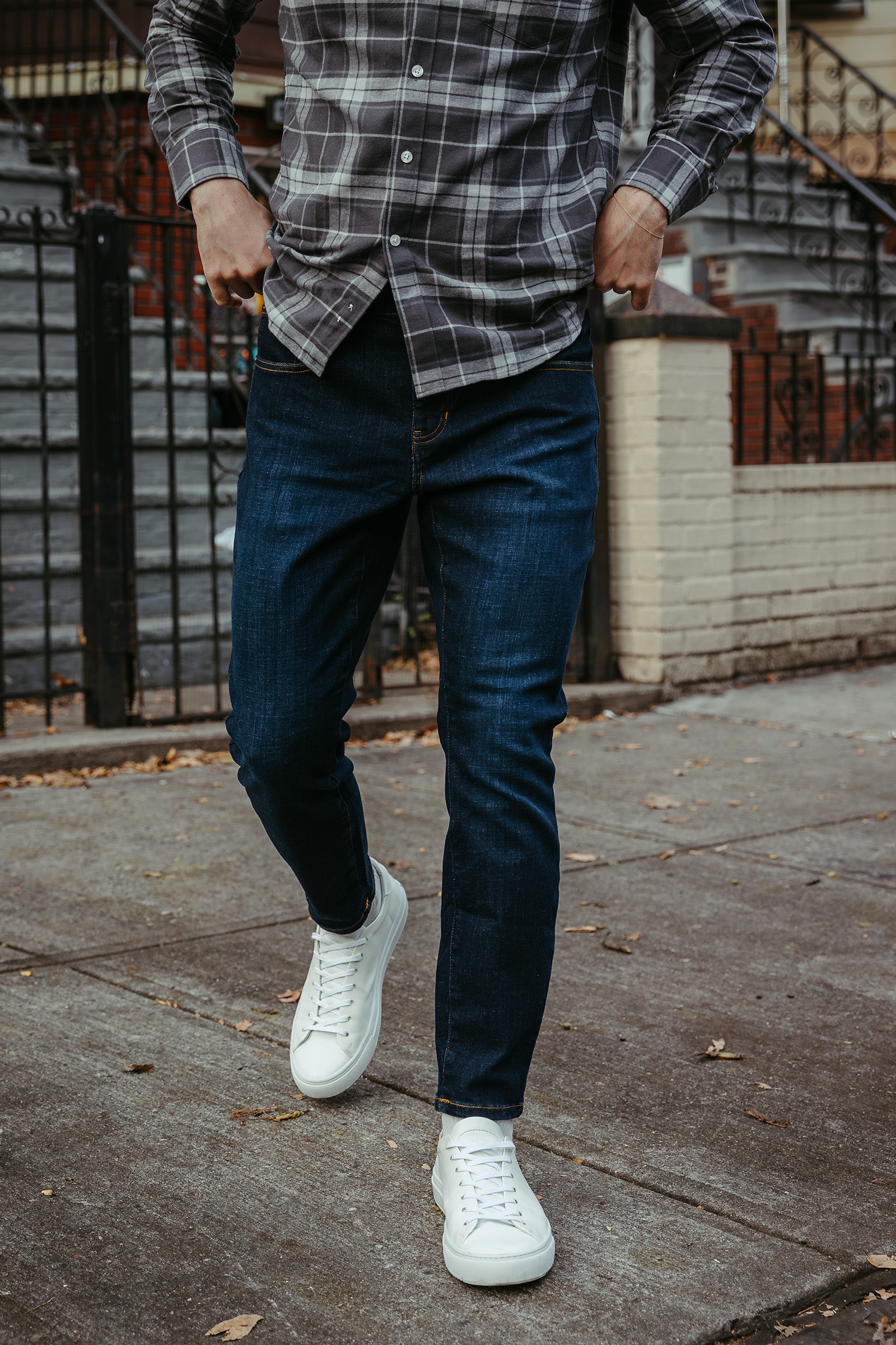 Core Extra Stretch Jeans Dark Wash