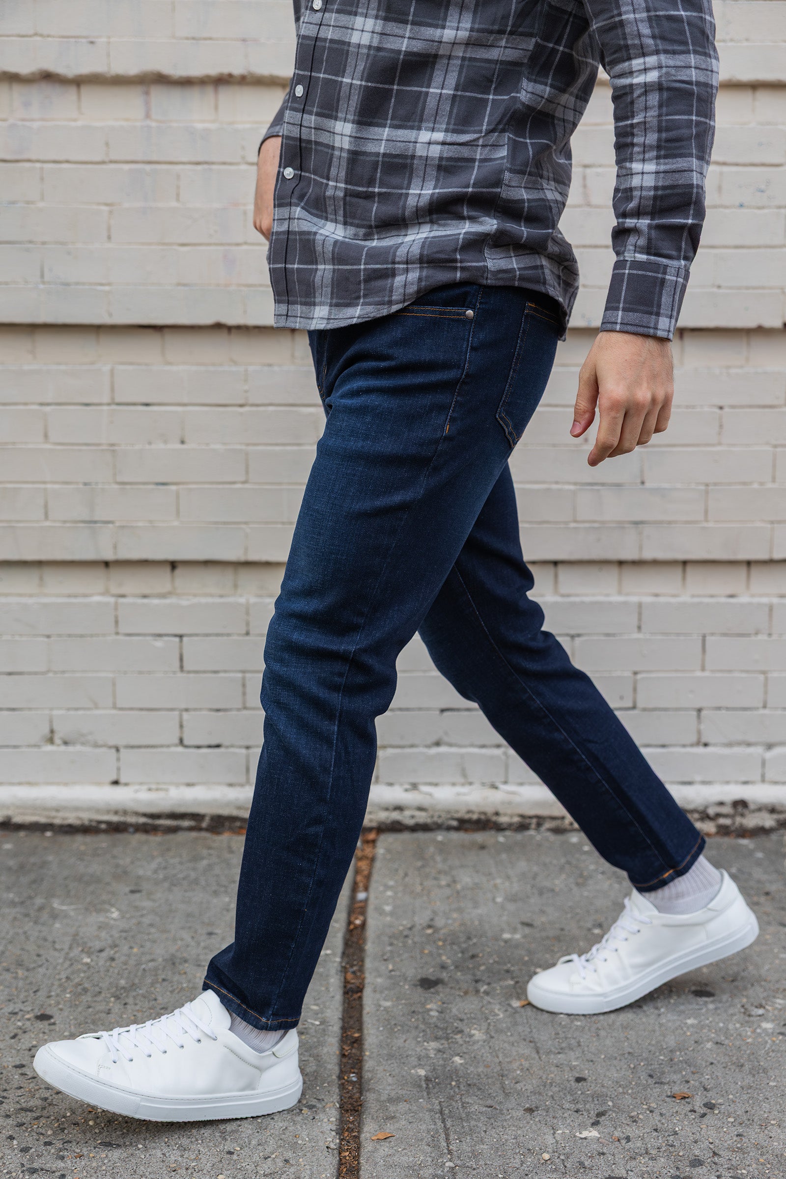 Core Extra Stretch Jeans Dark Wash