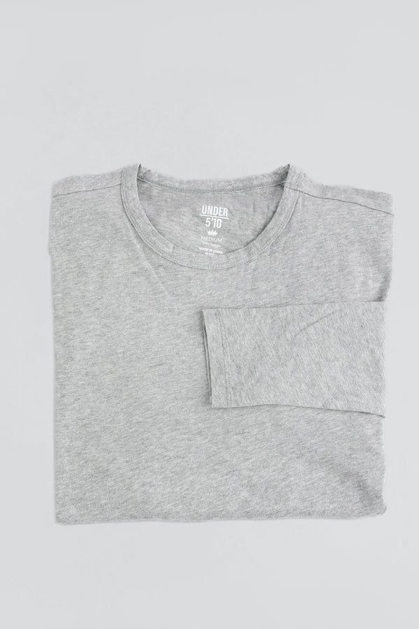 Long Sleeve Soft T-Shirt Gray