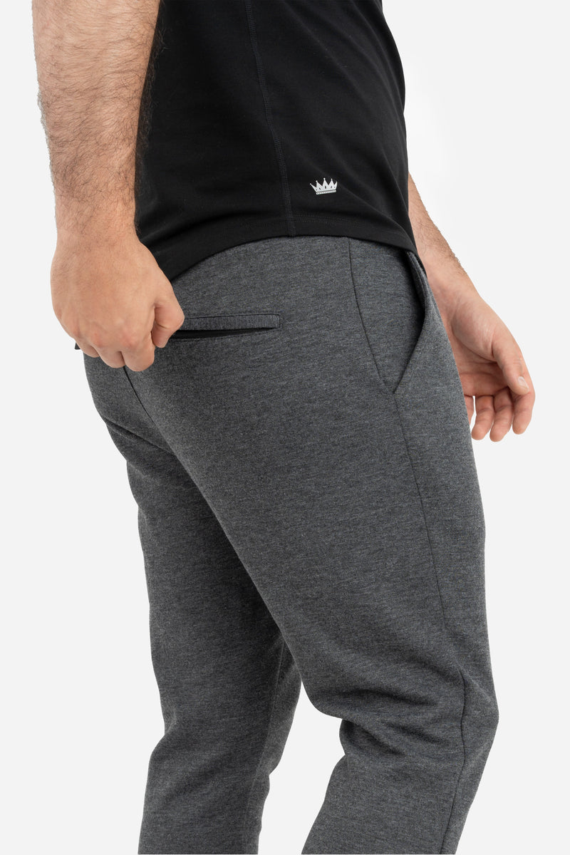 Luxe Jogger Charcoal Heather