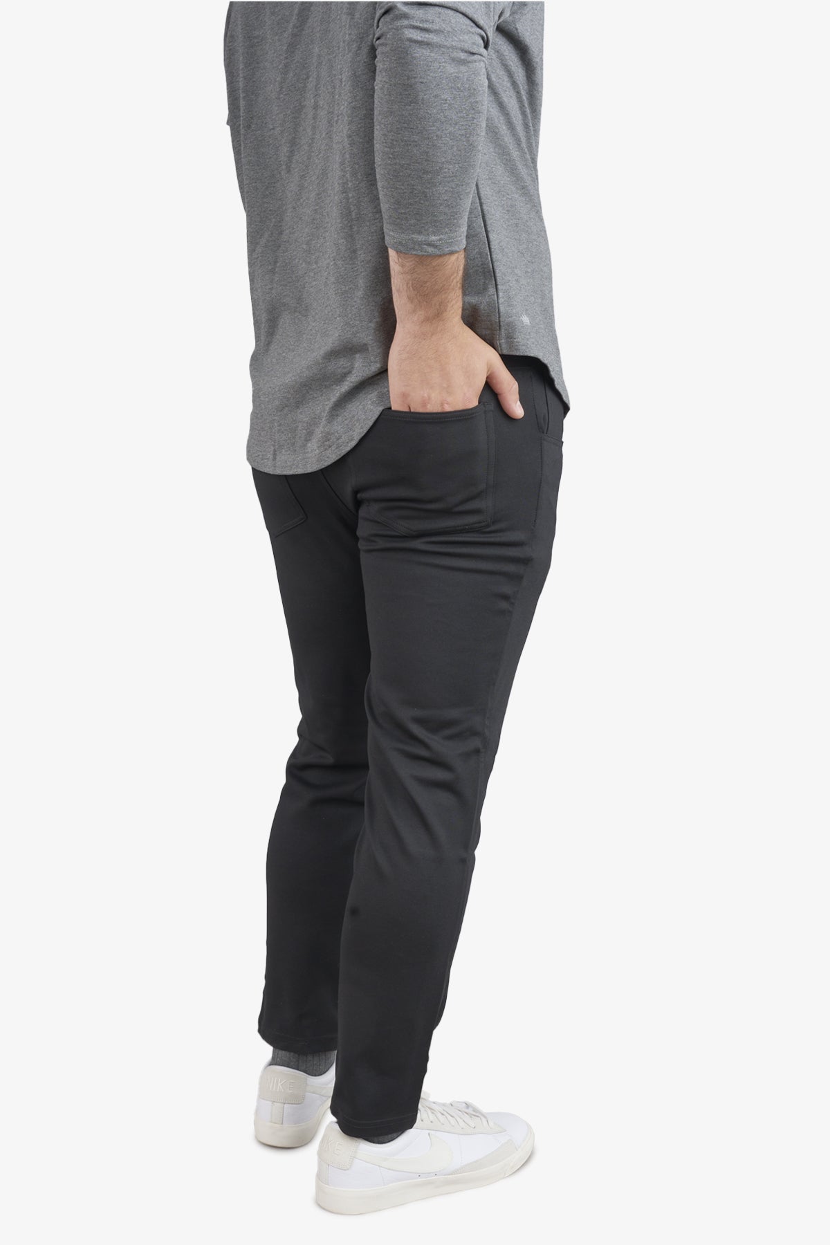 Mason Omni-Stretch Knit 5P Pants Black