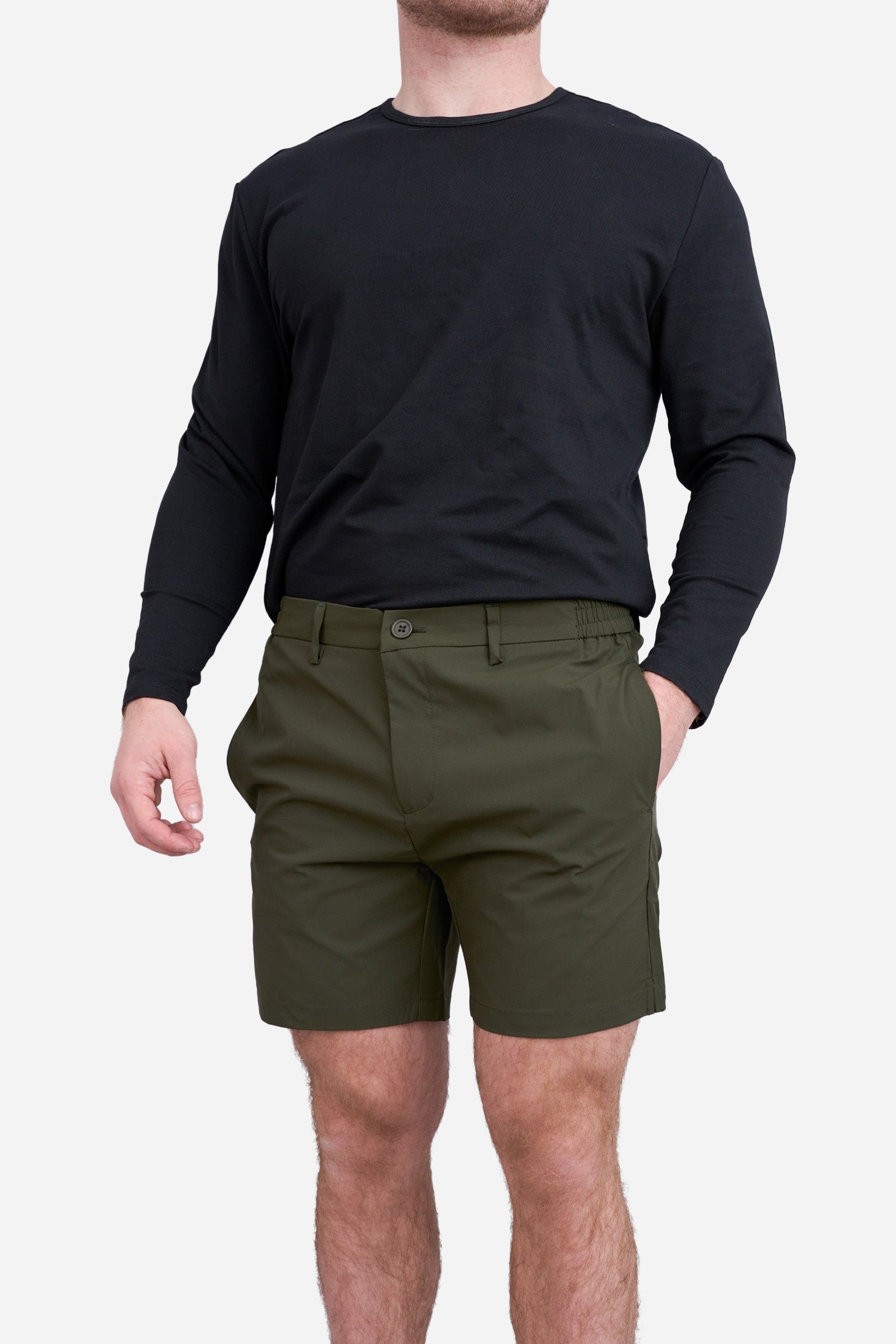 Performance Shorts Army Green
