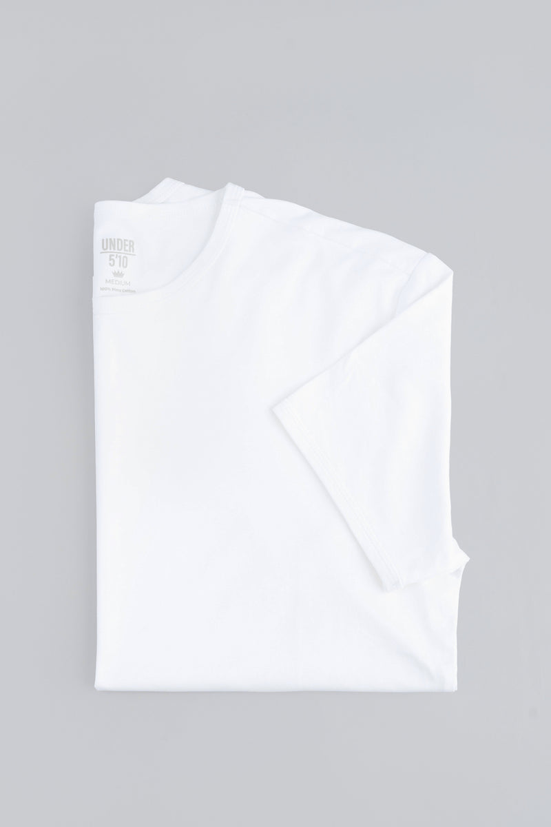 Pima Cool Touch Crew T-Shirt White