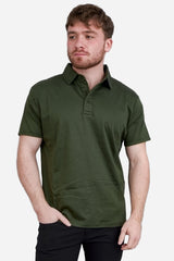 Pima Cool Touch Polo Army Green