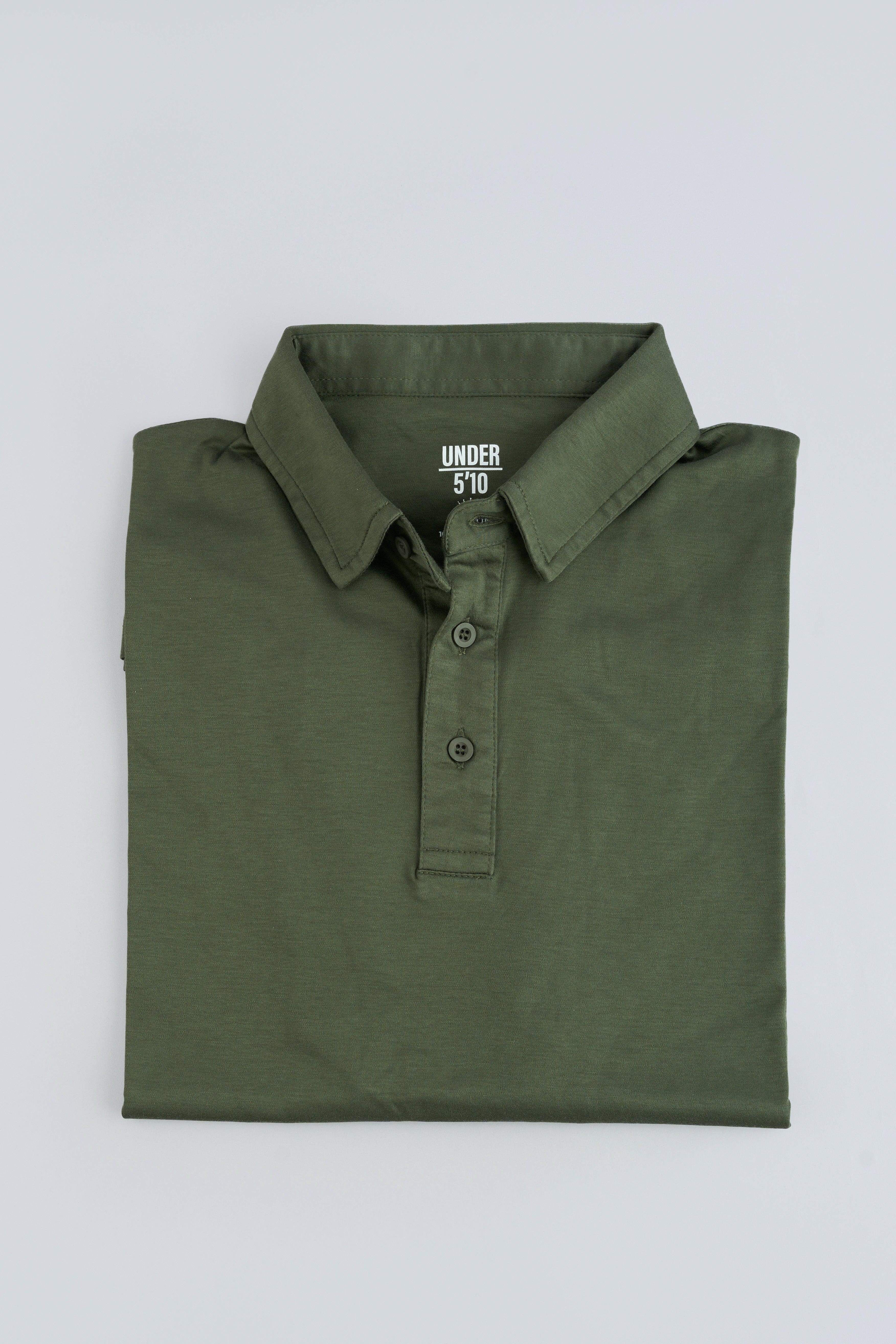 Pima Cool Touch Polo Army Green