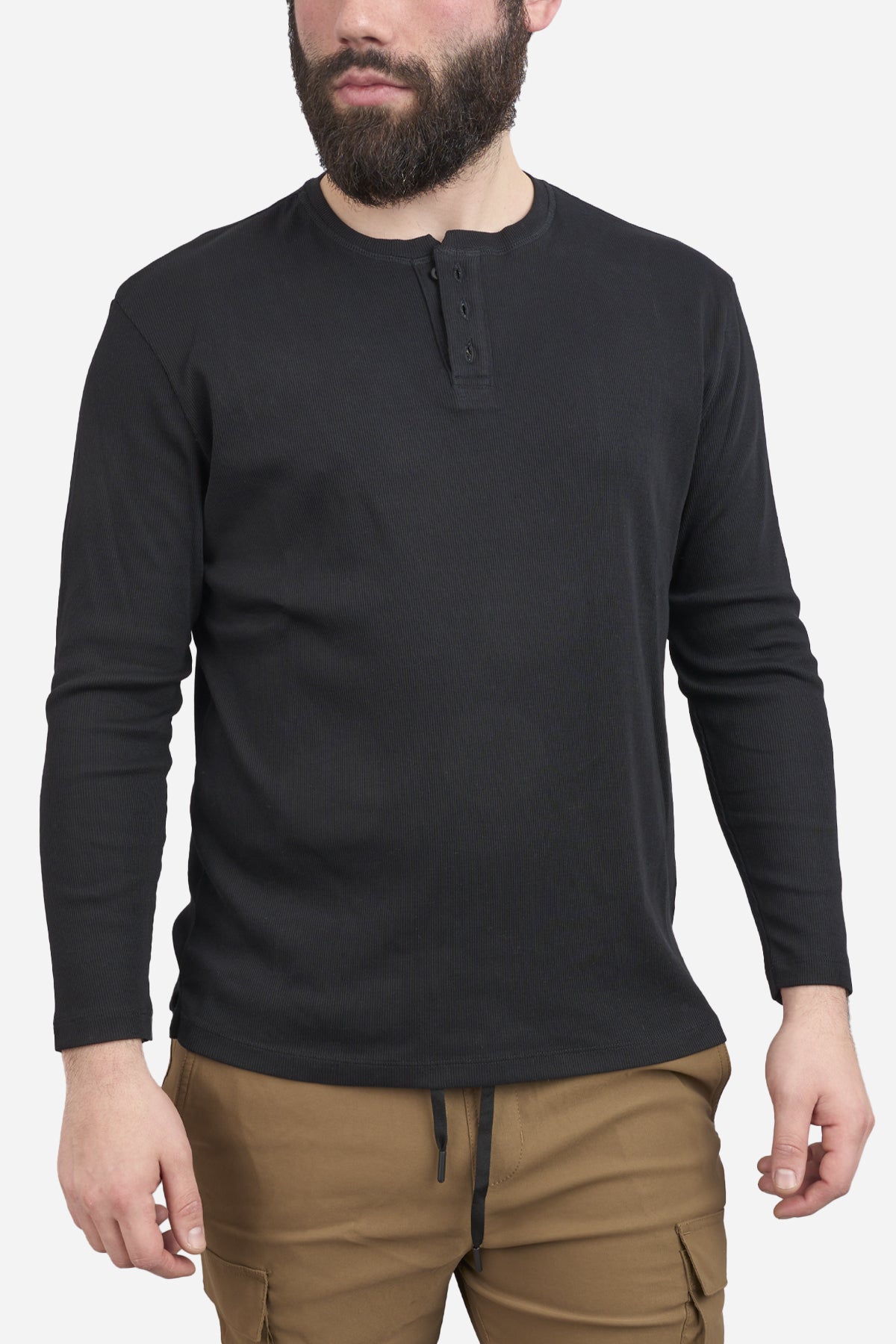 Black Short Sleeve Thermal T-Shirt Shop Now