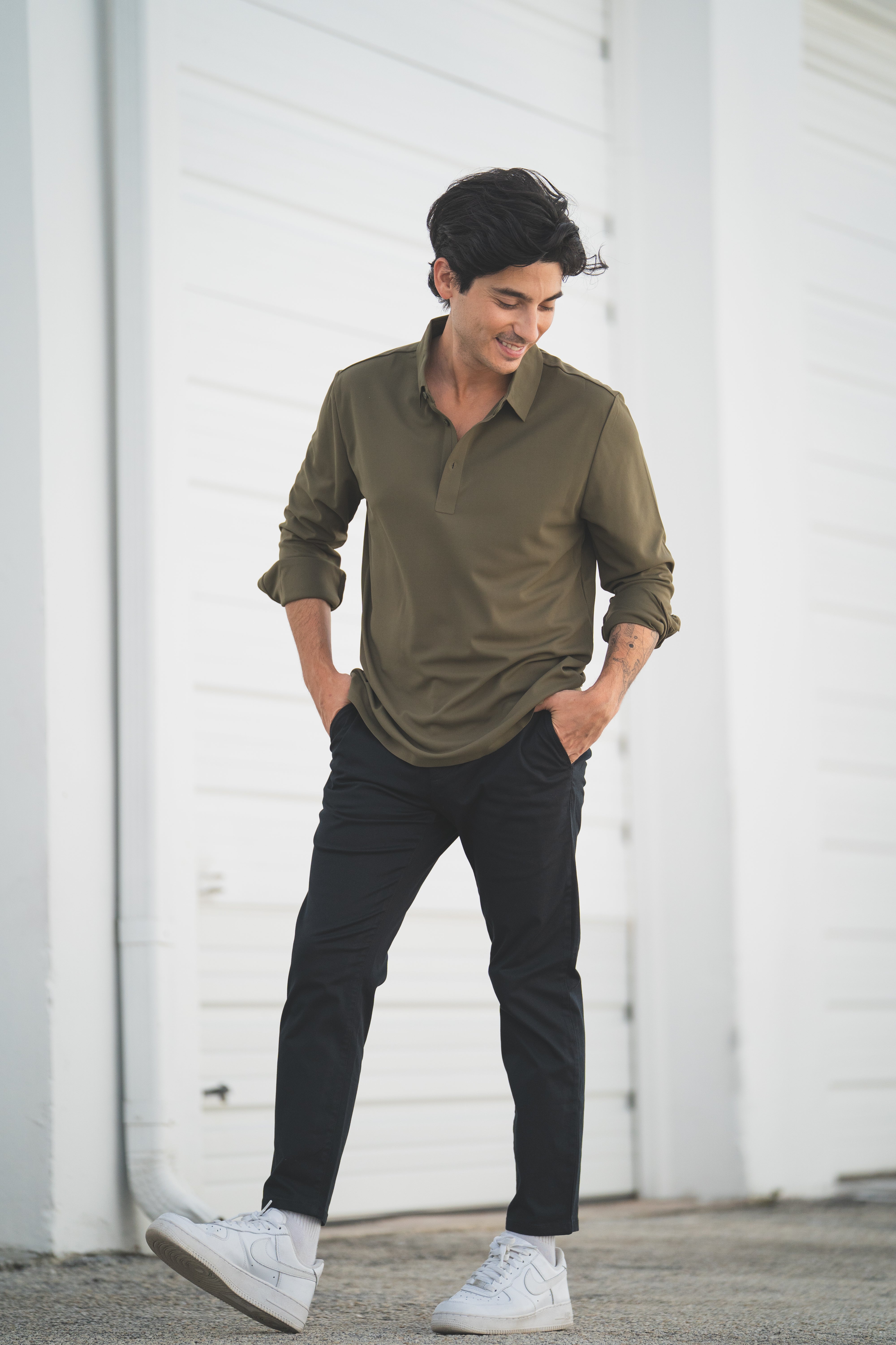 Extra Stretch Chino Black
