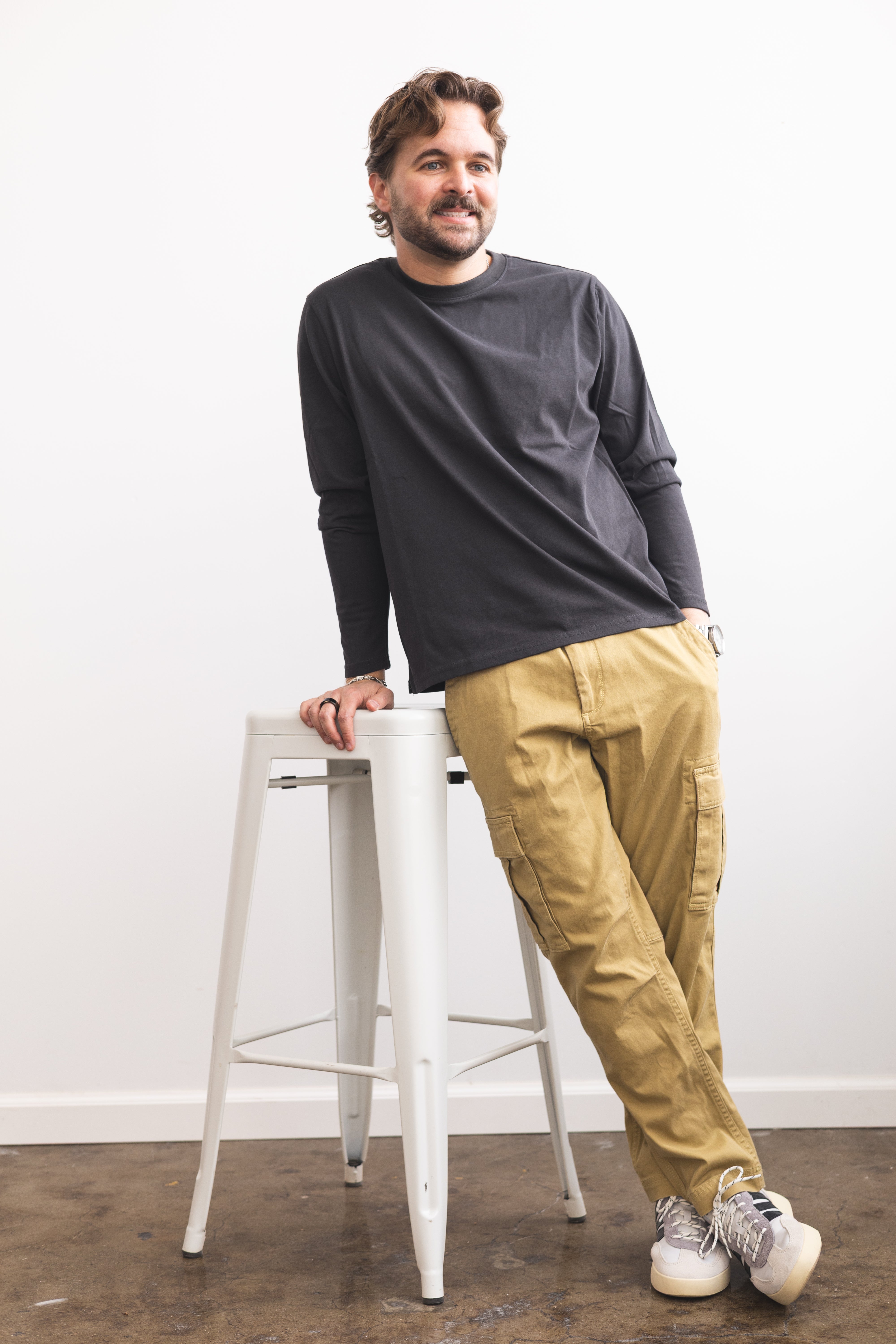 Long Sleeve Core T-Shirt Iron