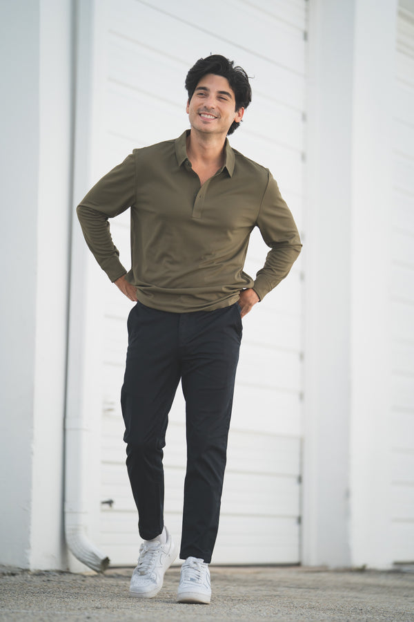 Extra Stretch Chino Black