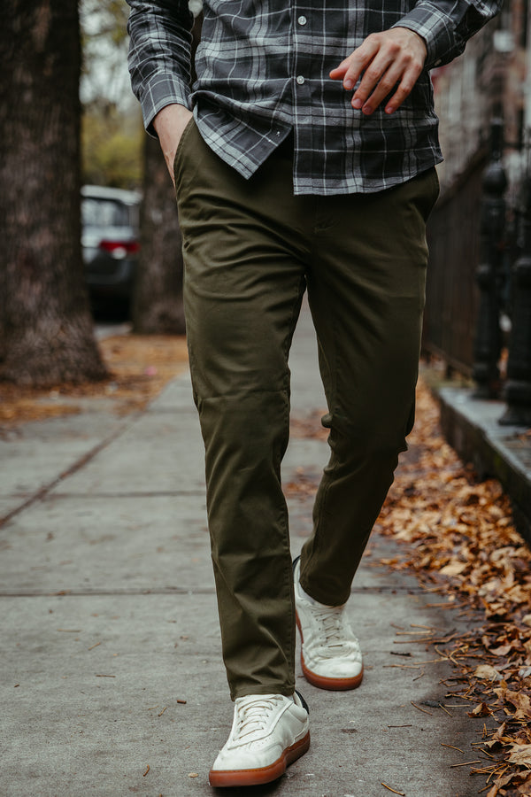 Extra Stretch Chino Olive