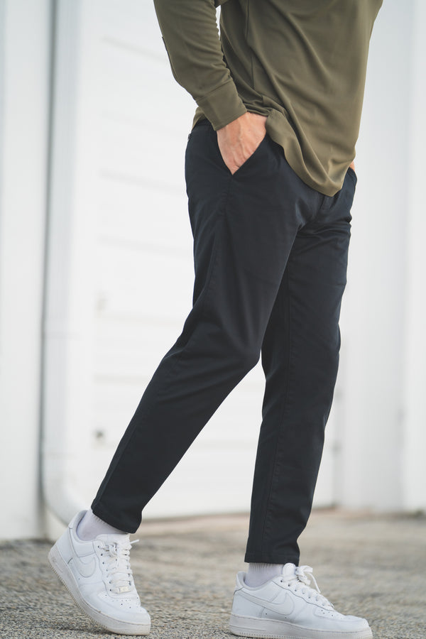 Extra Stretch Chino Black