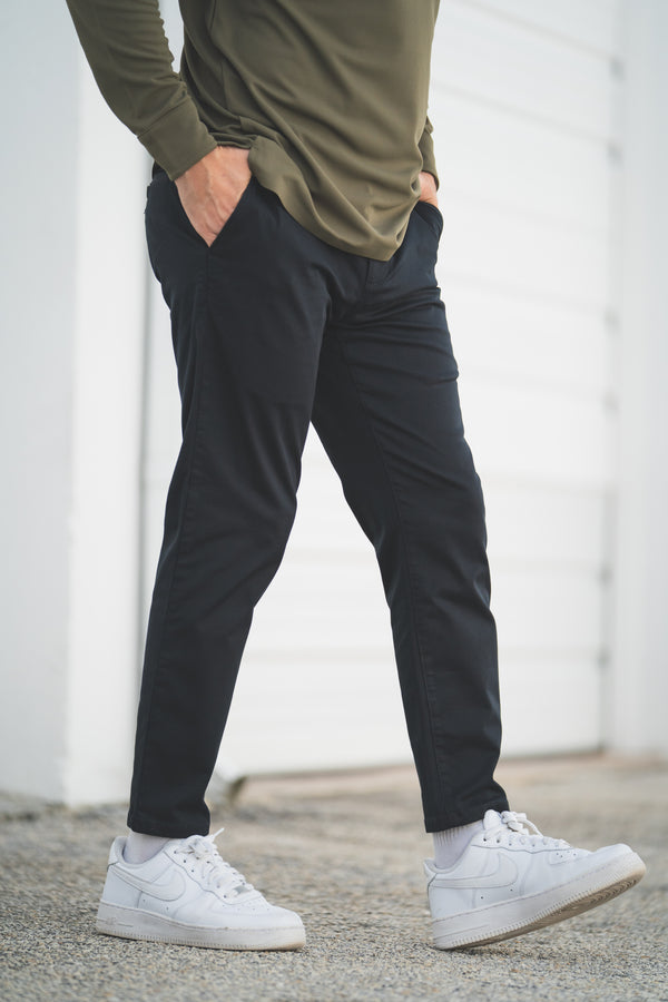 Extra Stretch Chino Black