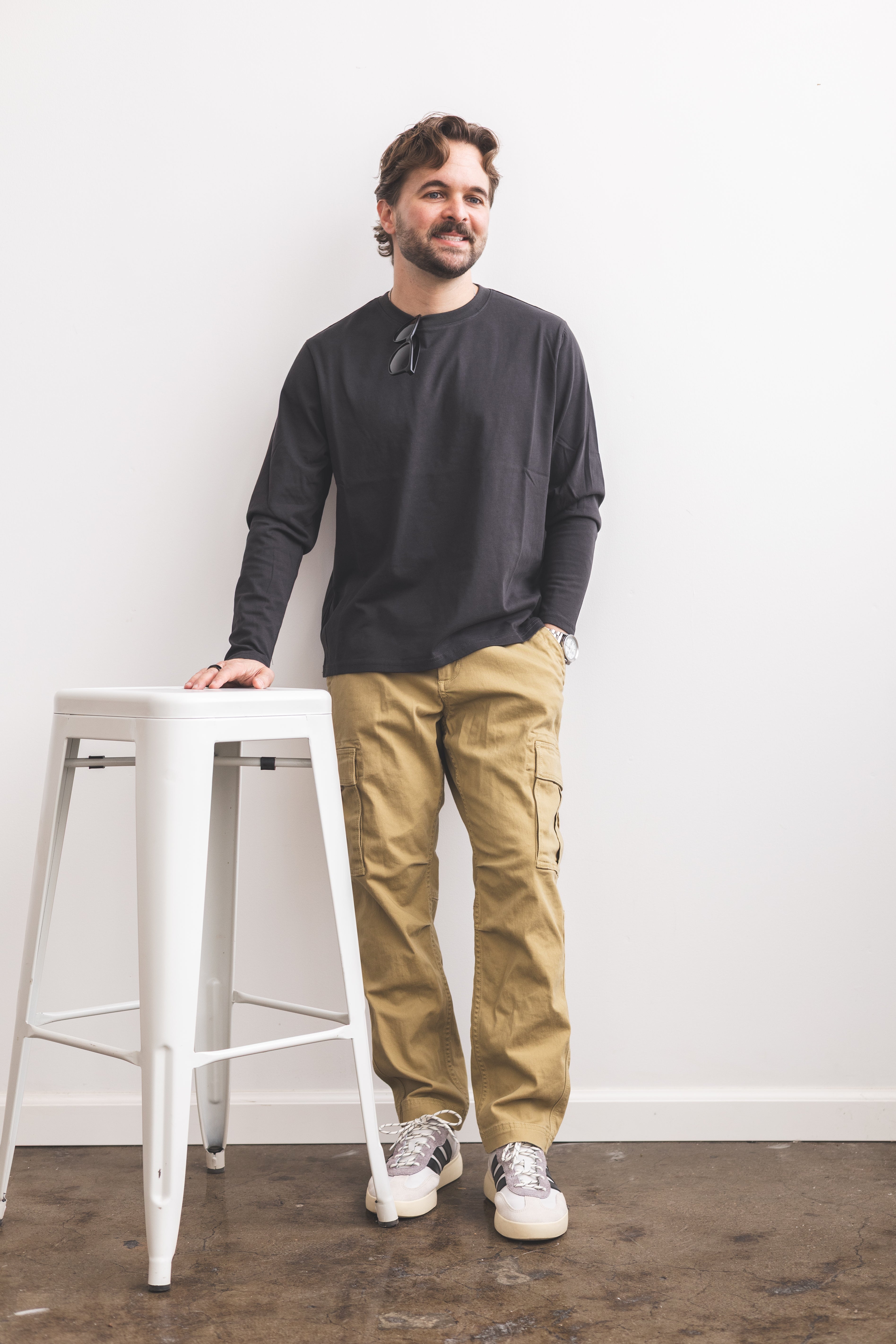 Long Sleeve Core T-Shirt Iron