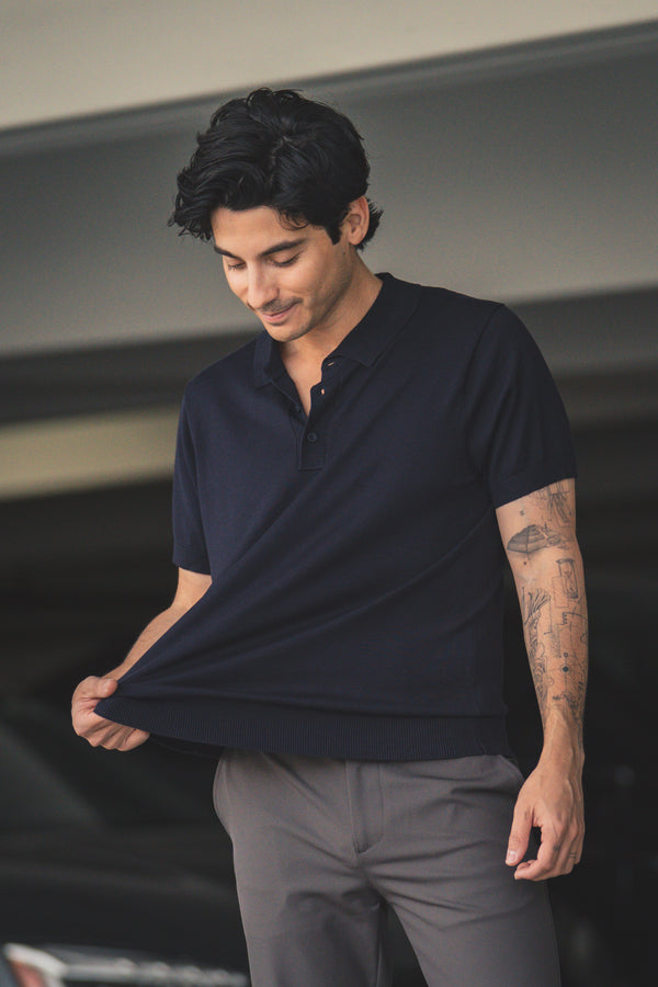 Sweater Polo Navy